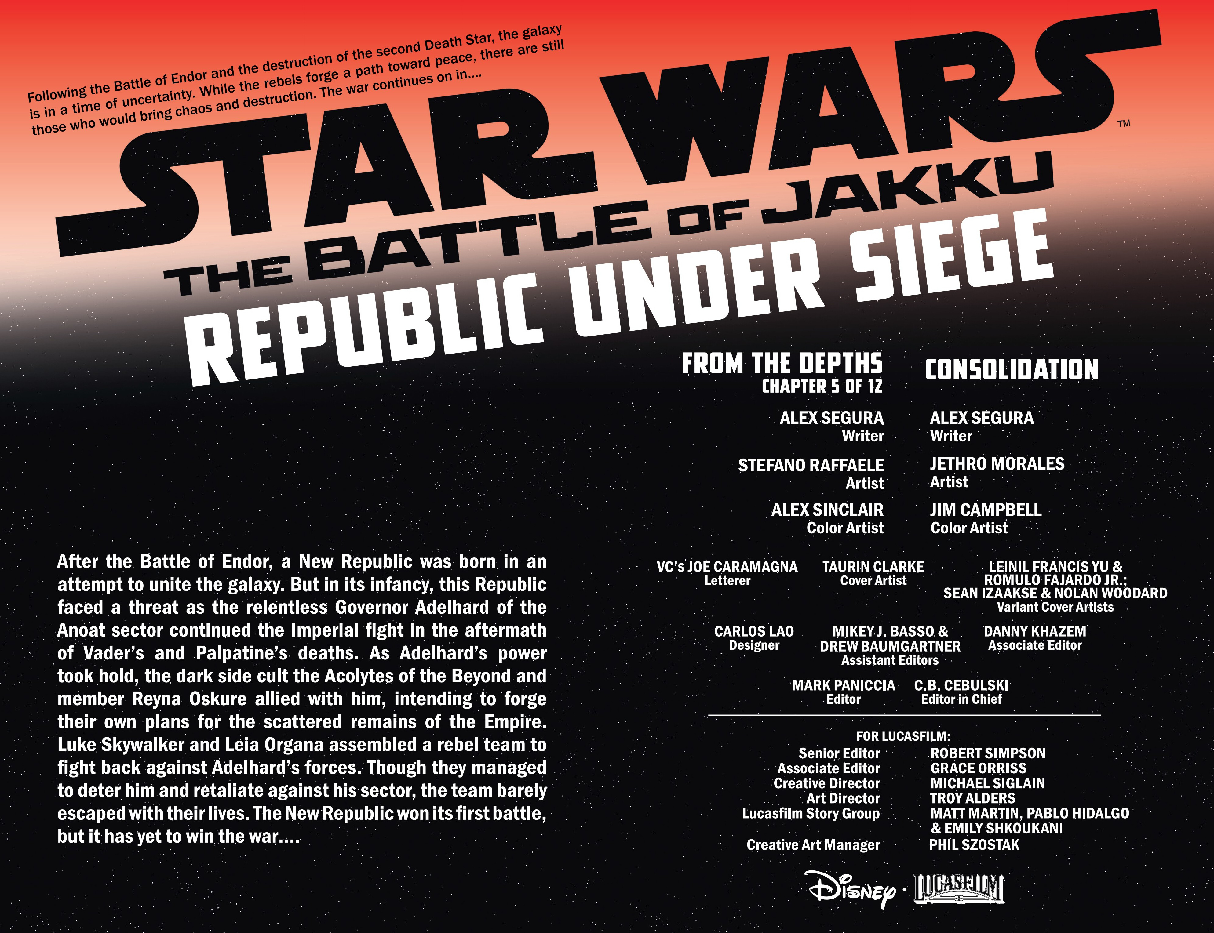 Star Wars: The Battle of Jakku - Republic Under Siege (2024-): Chapter 1 - Page 6