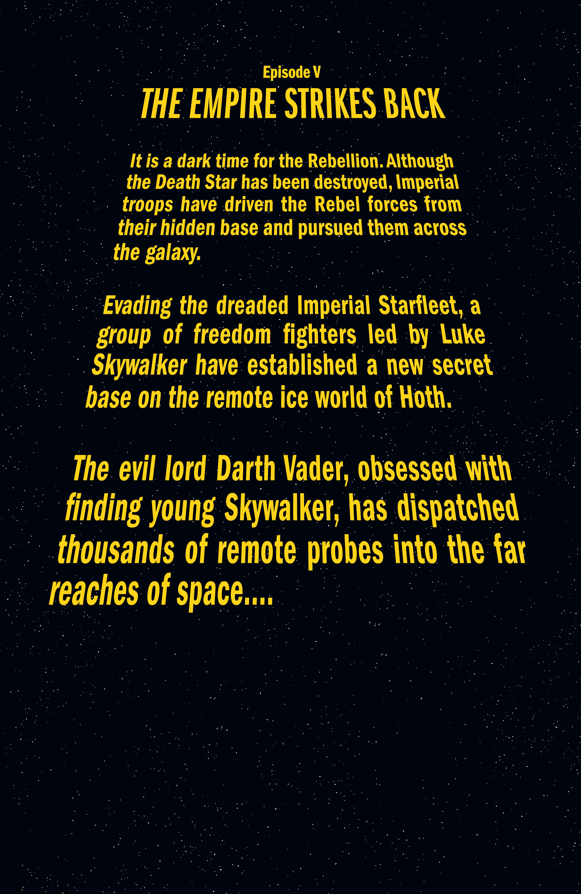 Star Wars: The Empire Strikes Back - The 40th Anniversary Covers by Chris Sprouse (2021): Chapter 1 - Page 3