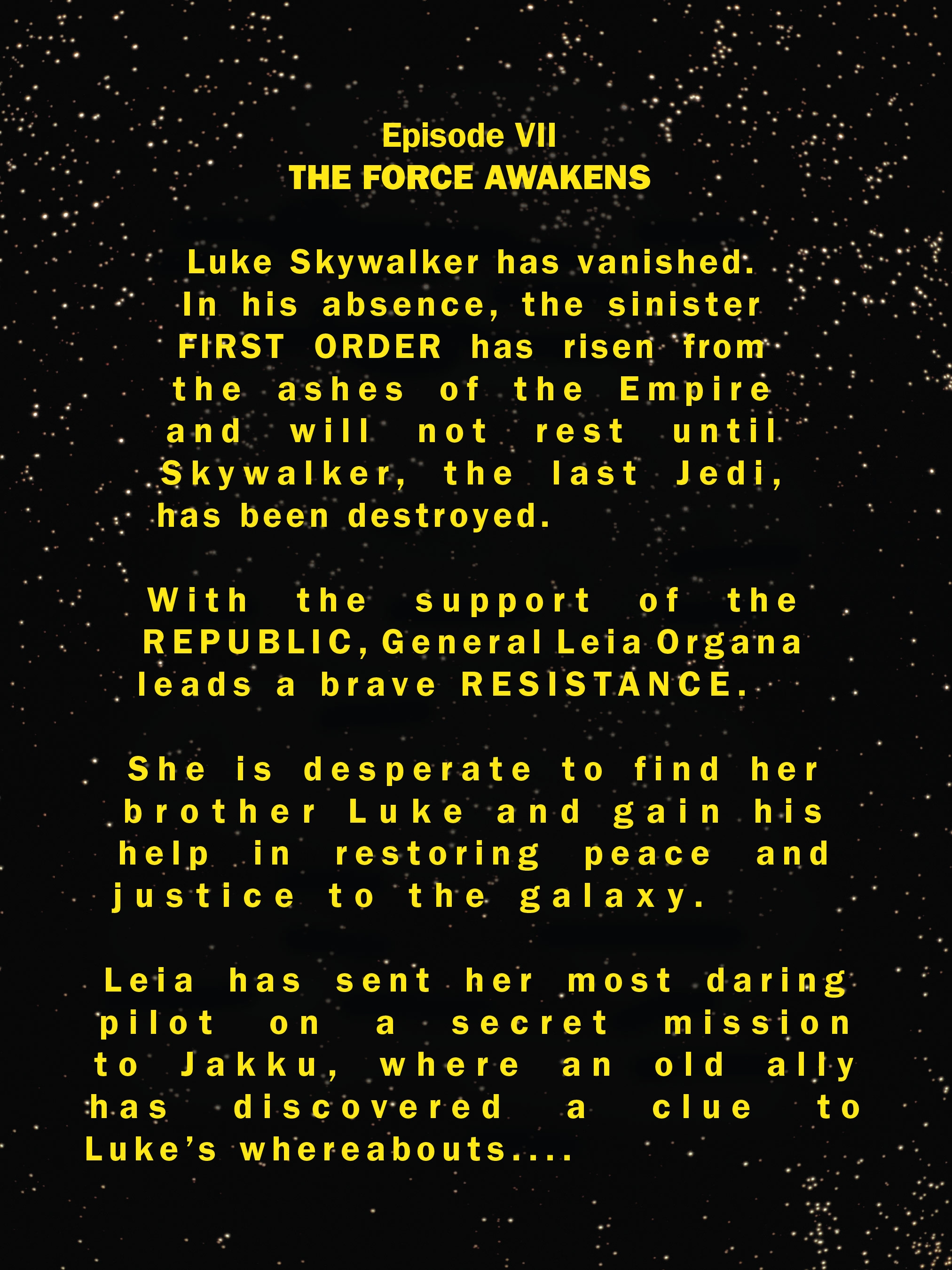 Star Wars: The Force Awakens Graphic Novel Adaptation (2017): Chapter 1 - Page 5