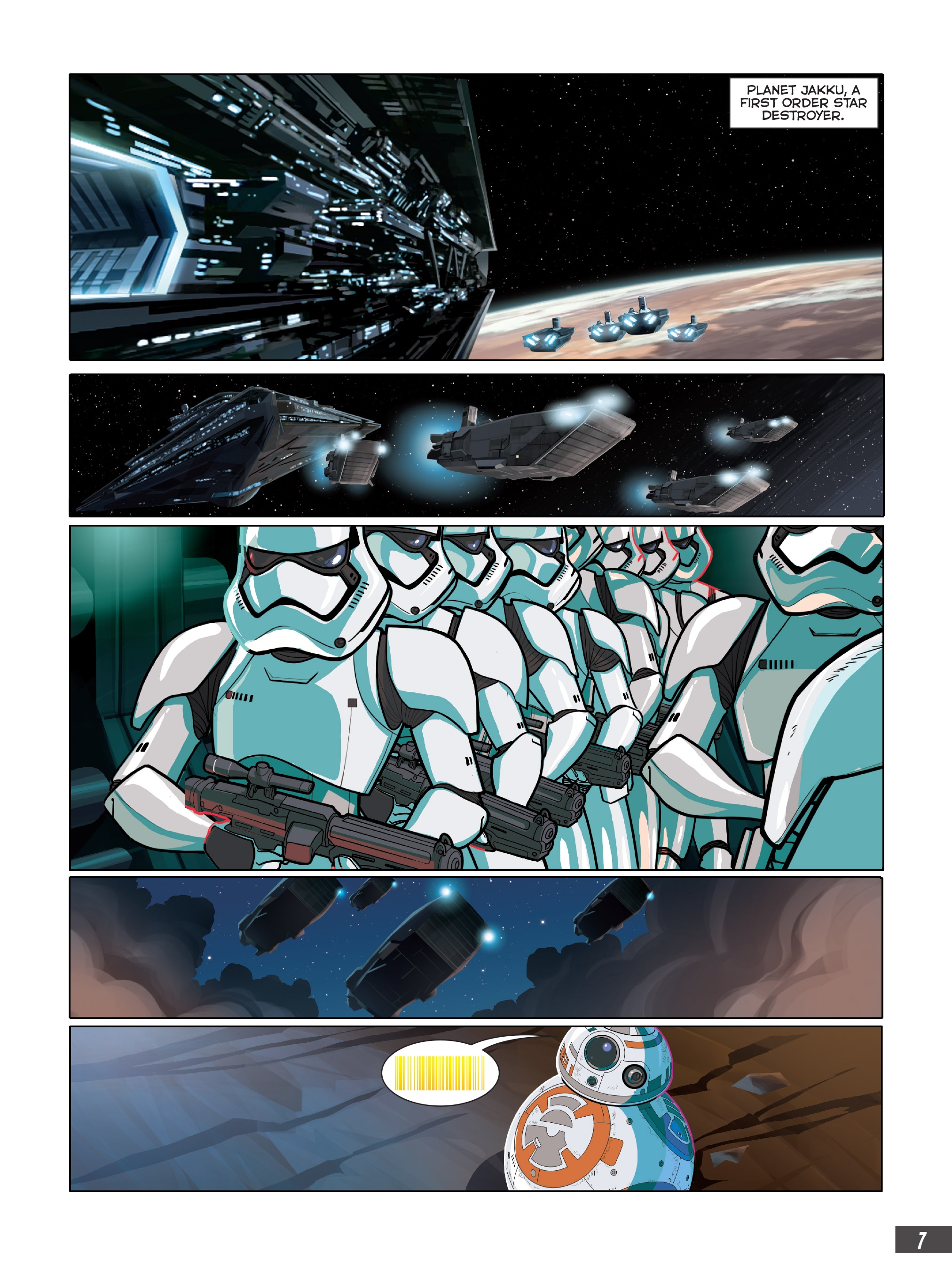 Star Wars: The Force Awakens Graphic Novel Adaptation (2017): Chapter 1 - Page 6