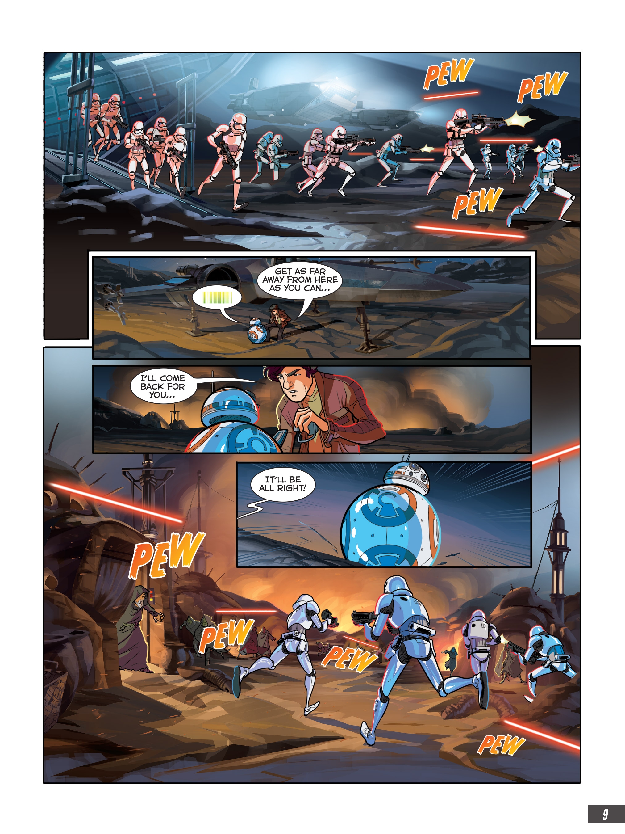 Star Wars: The Force Awakens Graphic Novel Adaptation (2017): Chapter 1 - Page 8