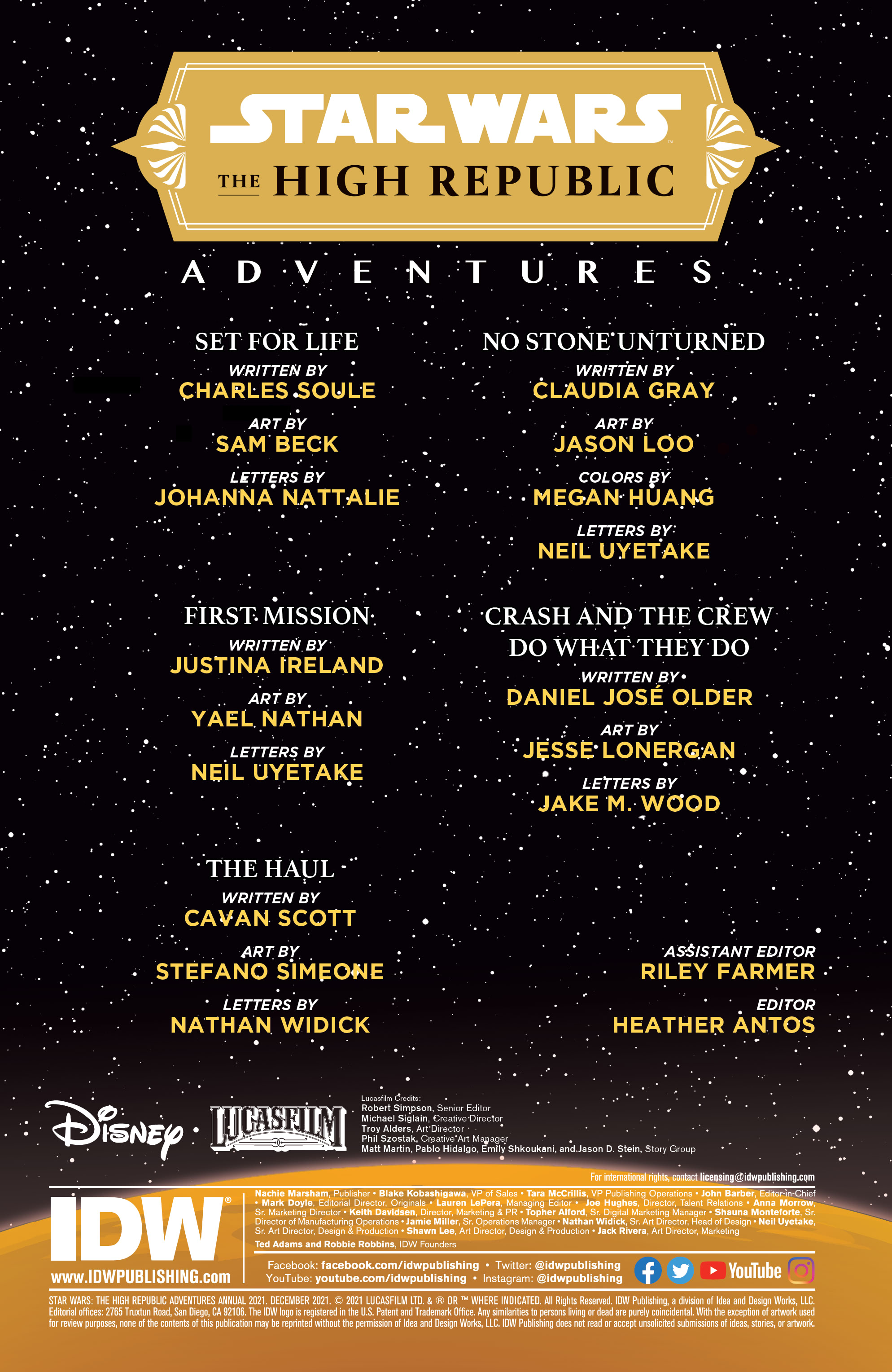 Star Wars: The High Republic Adventures  (2021-): Chapter annual2021 - Page 2