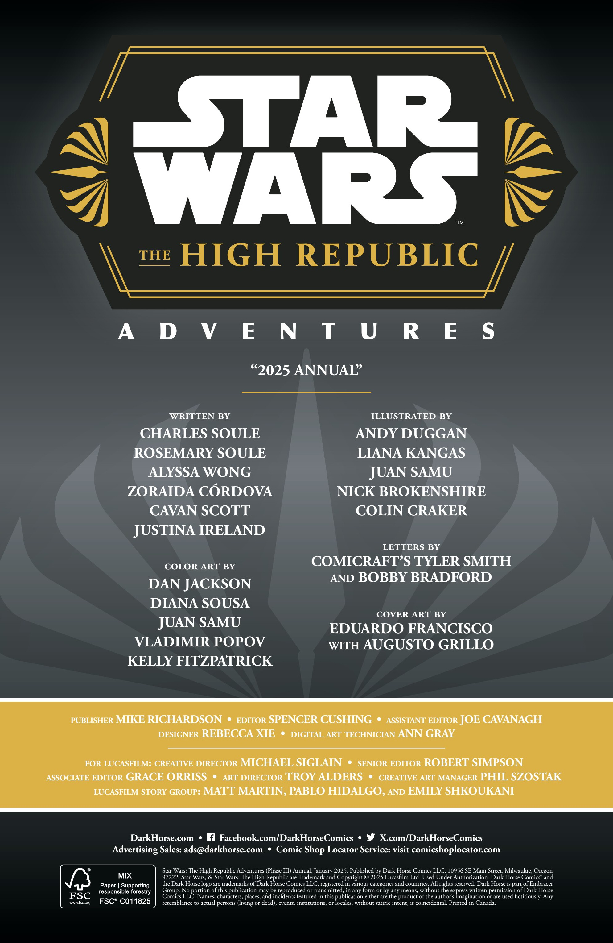 Star Wars: The High Republic Adventures (2023-): Chapter Annual2025 - Page 2