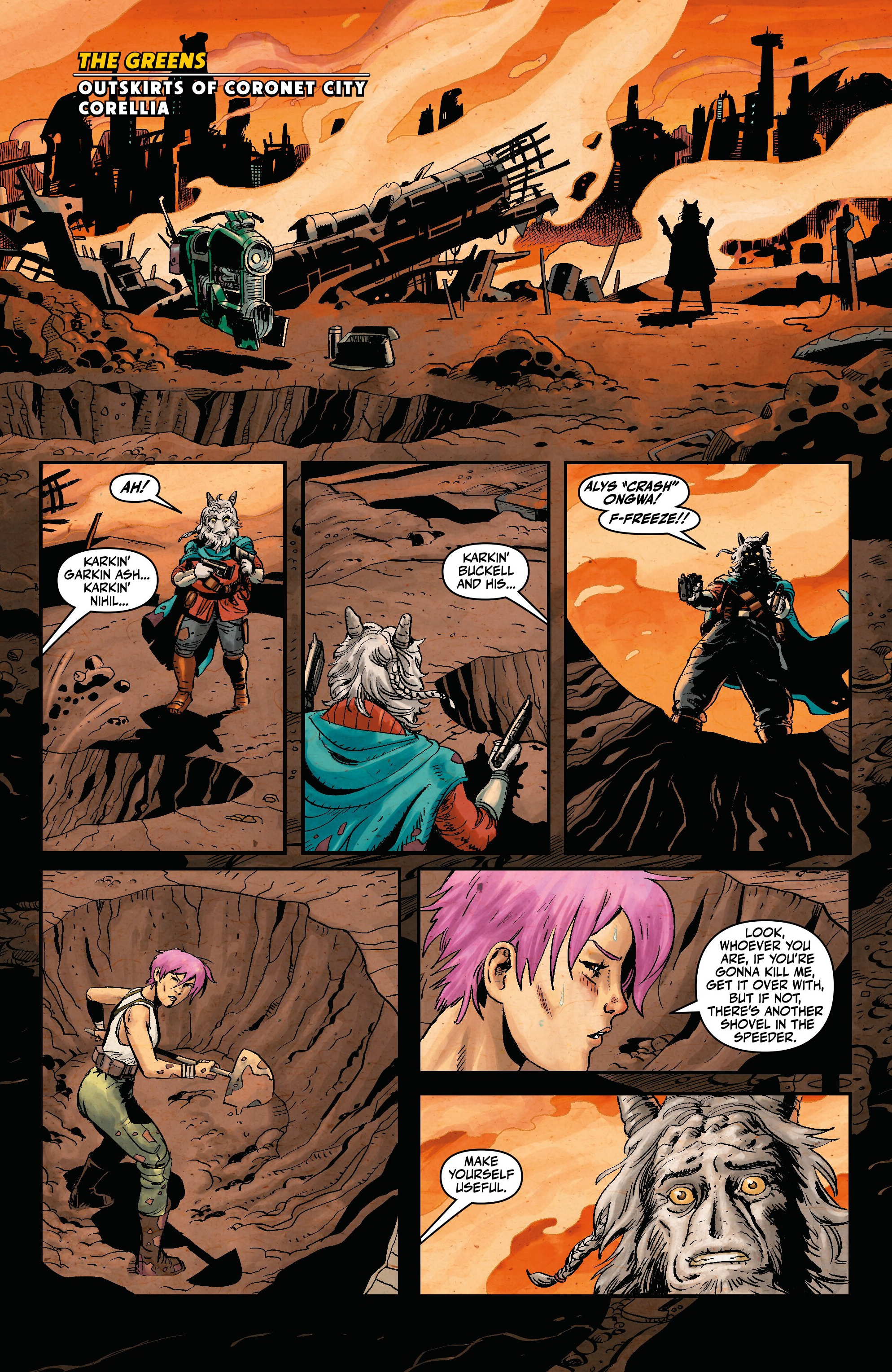 Star Wars: The High Republic Adventures - Crash and Burn (2024-): Chapter 1 - Page 5