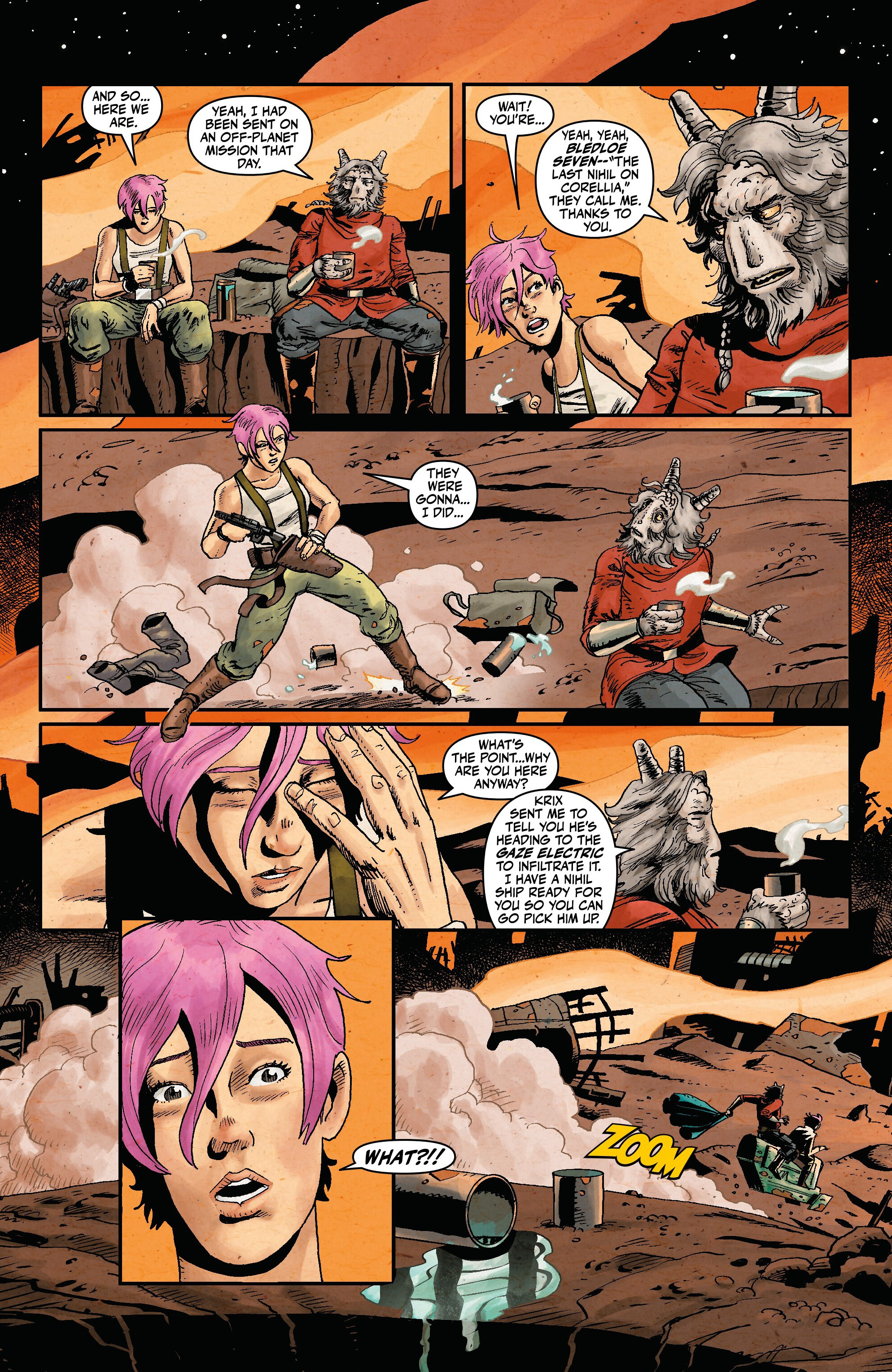 Star Wars: The High Republic Adventures - Crash and Burn (2024-): Chapter 1 - Page 8