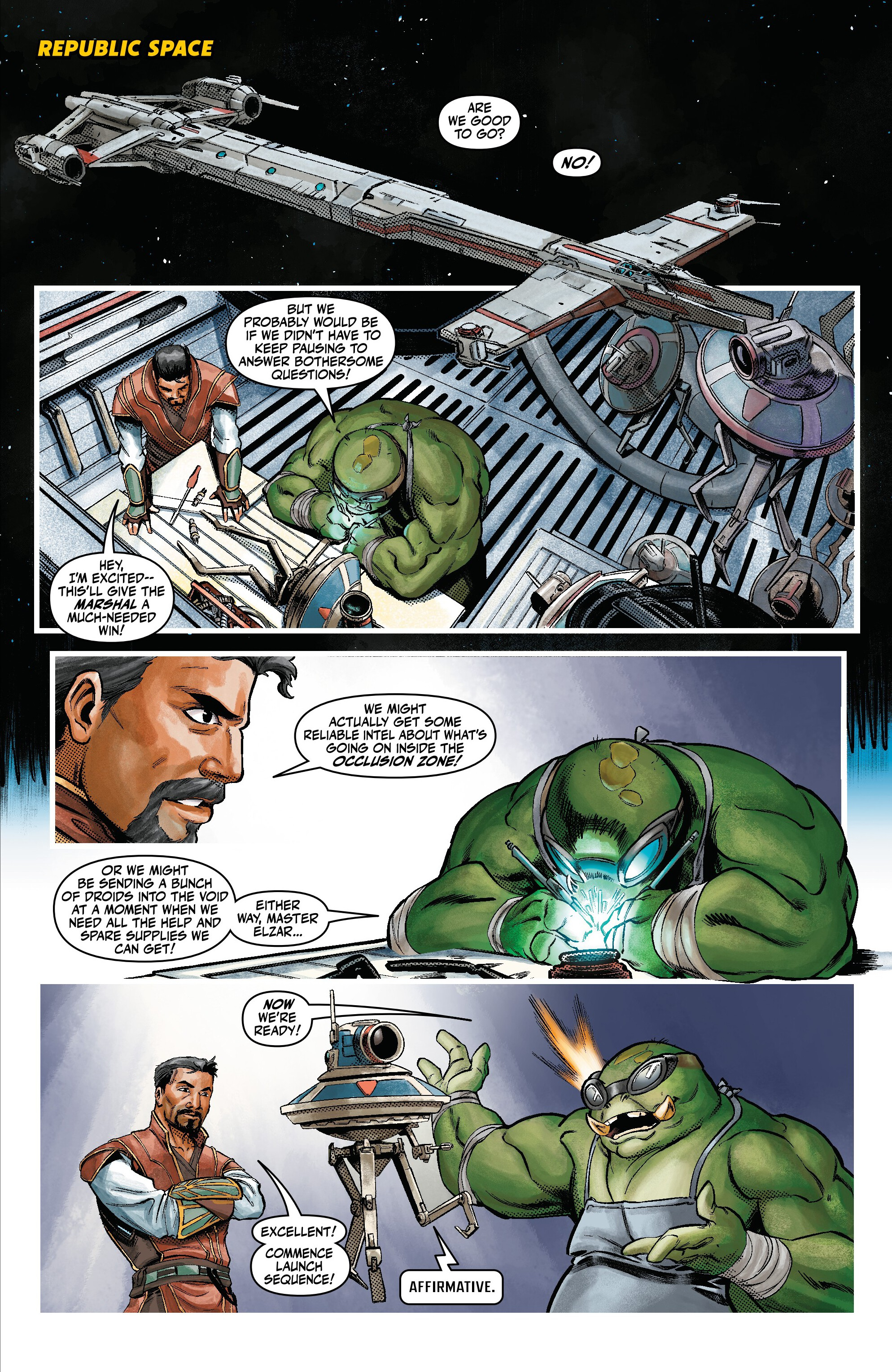 Star Wars: The High Republic Adventures - Dispatches from the Occlusion Zone (2024-): Chapter 1 - Page 5
