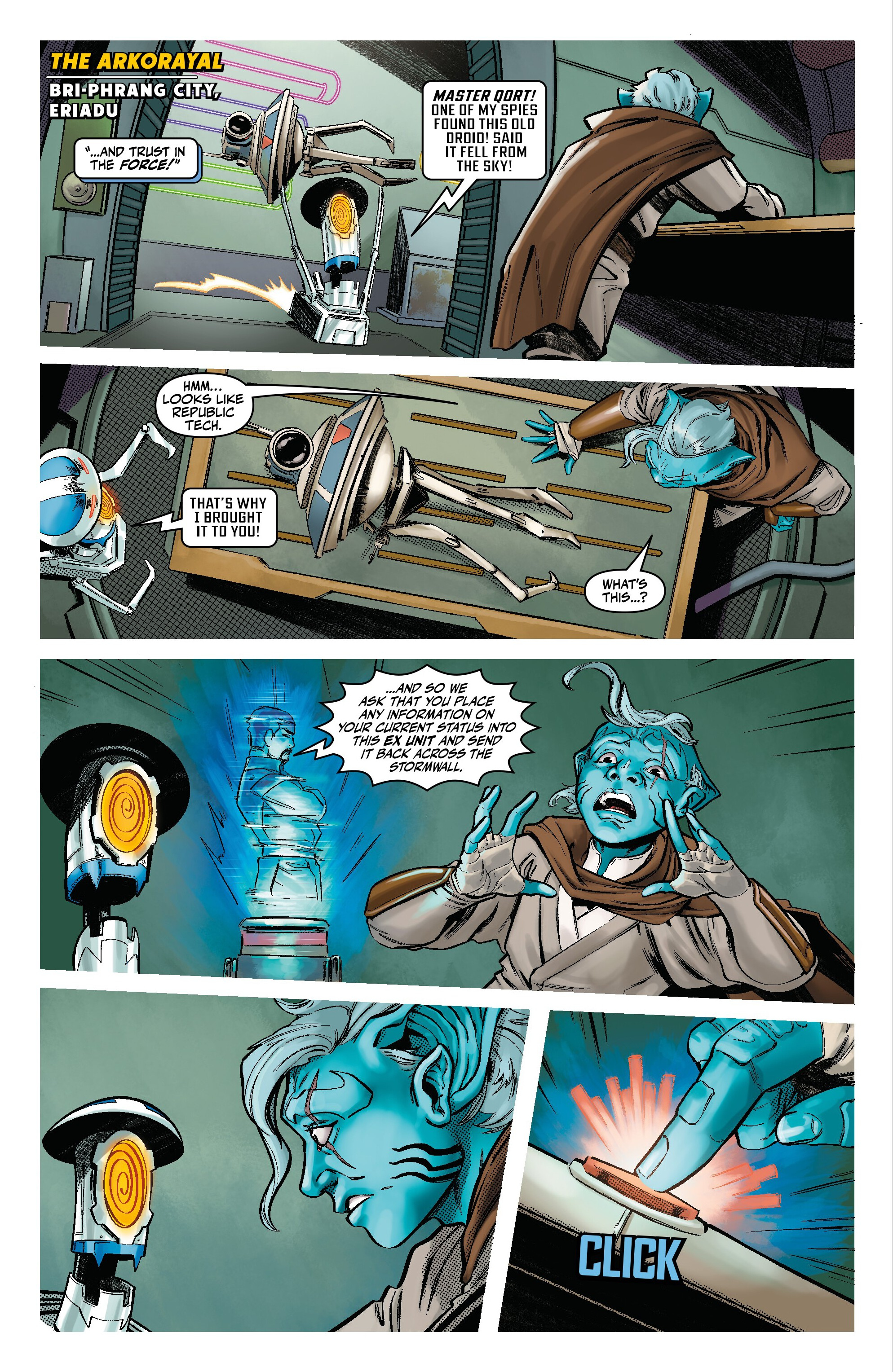 Star Wars: The High Republic Adventures - Dispatches from the Occlusion Zone (2024-): Chapter 1 - Page 8