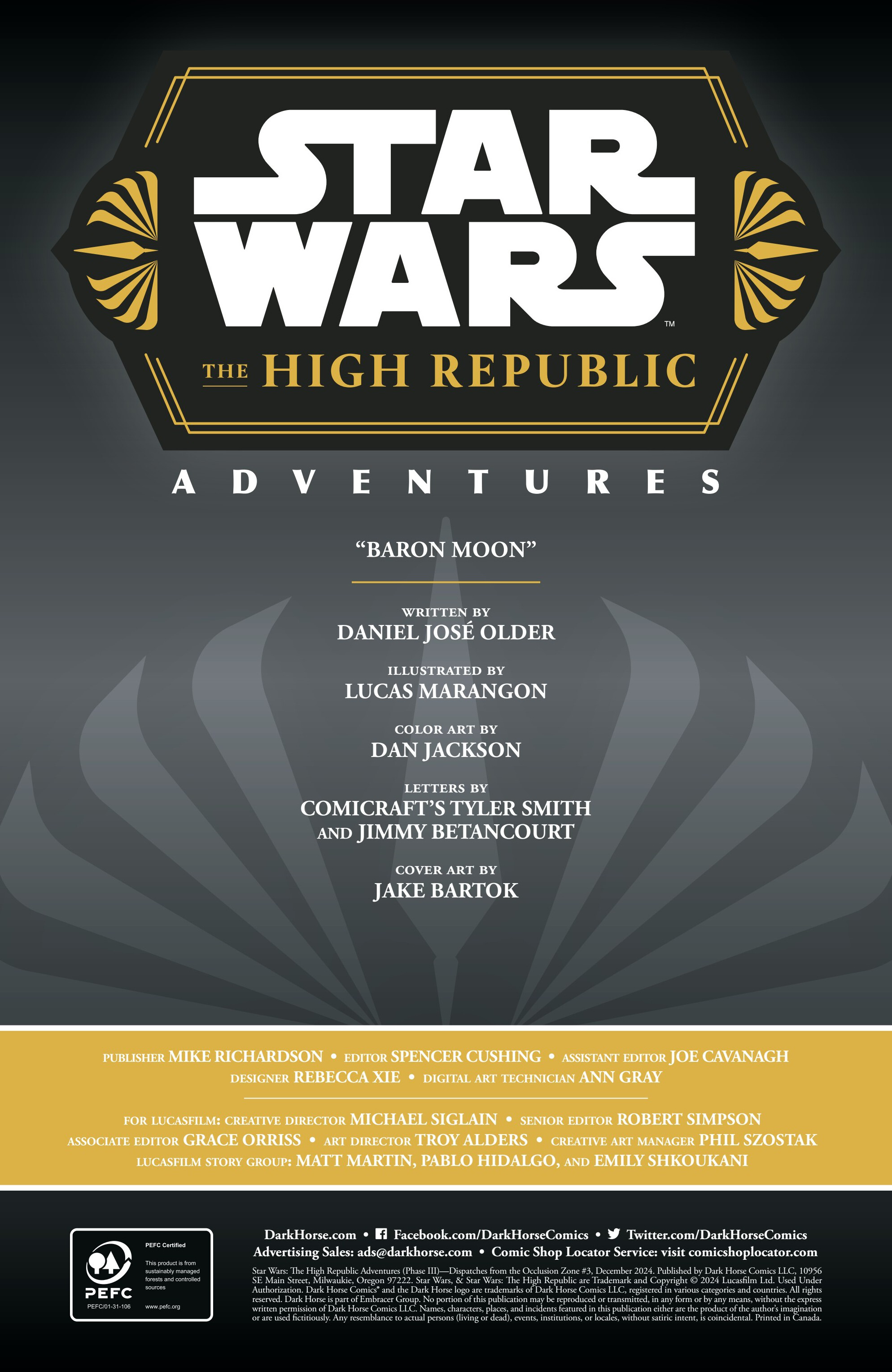 Star Wars: The High Republic Adventures - Dispatches from the Occlusion Zone (2024-): Chapter 3 - Page 2