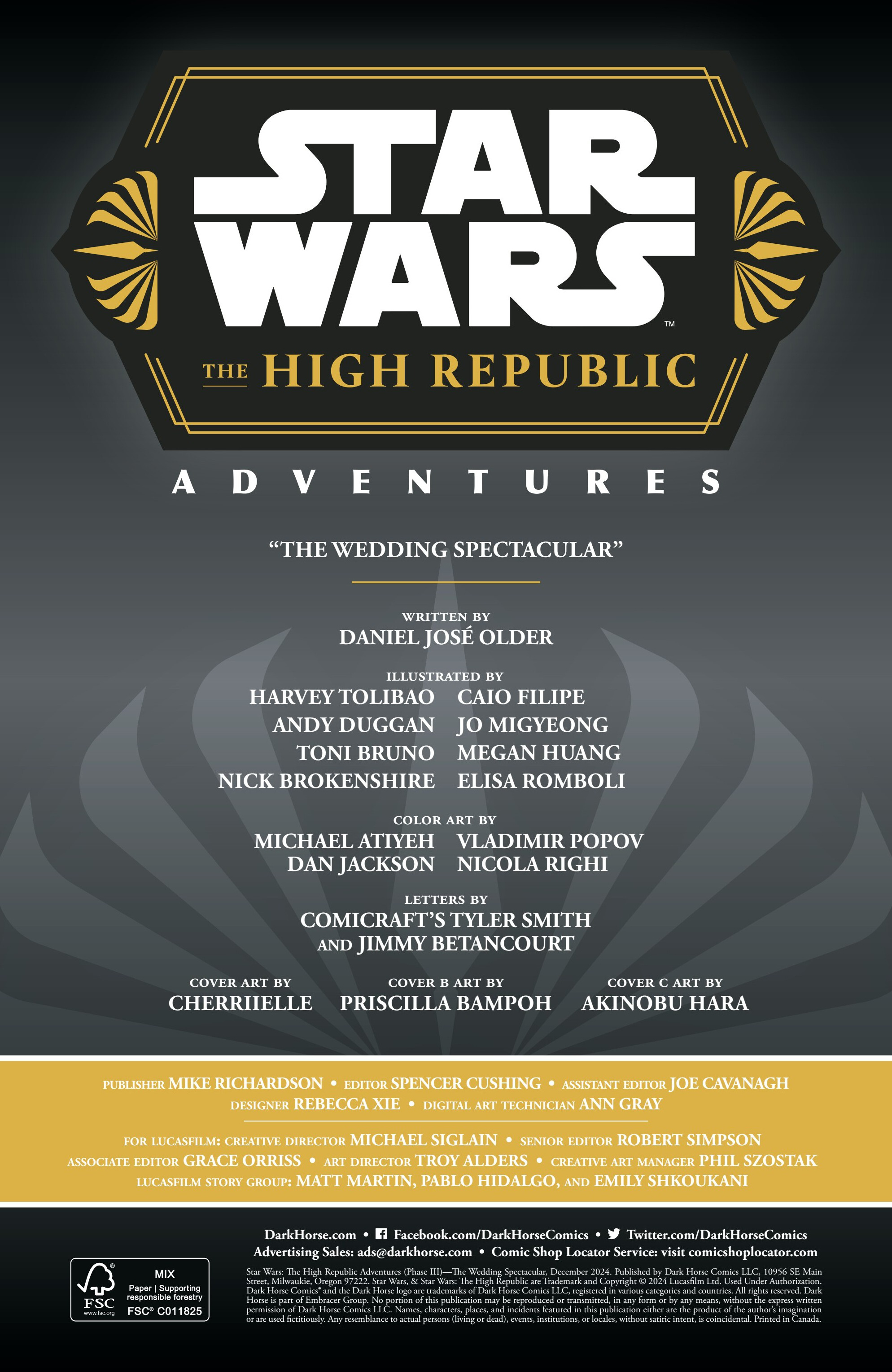 Star Wars: The High Republic Adventures - The Wedding Spectacular (2024-): Chapter 1 - Page 2