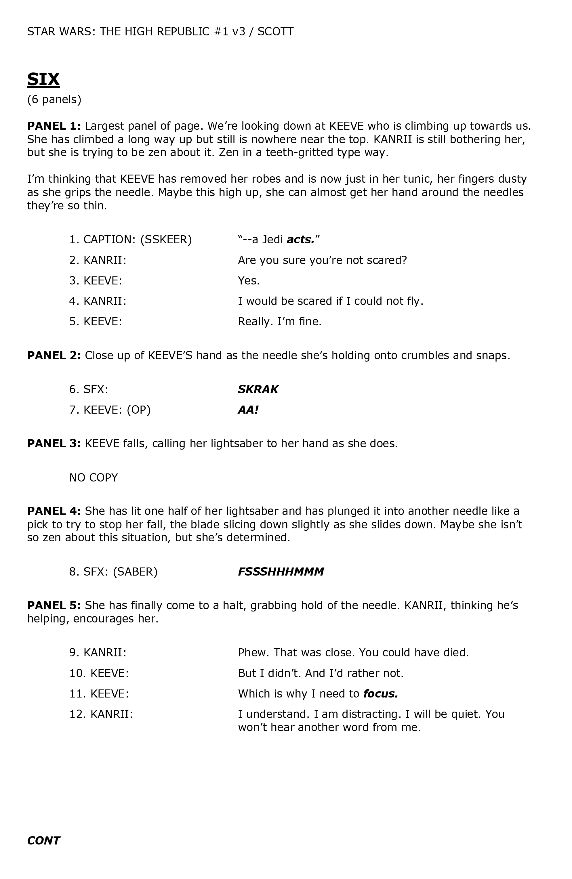 Star Wars: The High Republic Behind-The-Scenes Exclusive (2021): Chapter 1 - Page 12