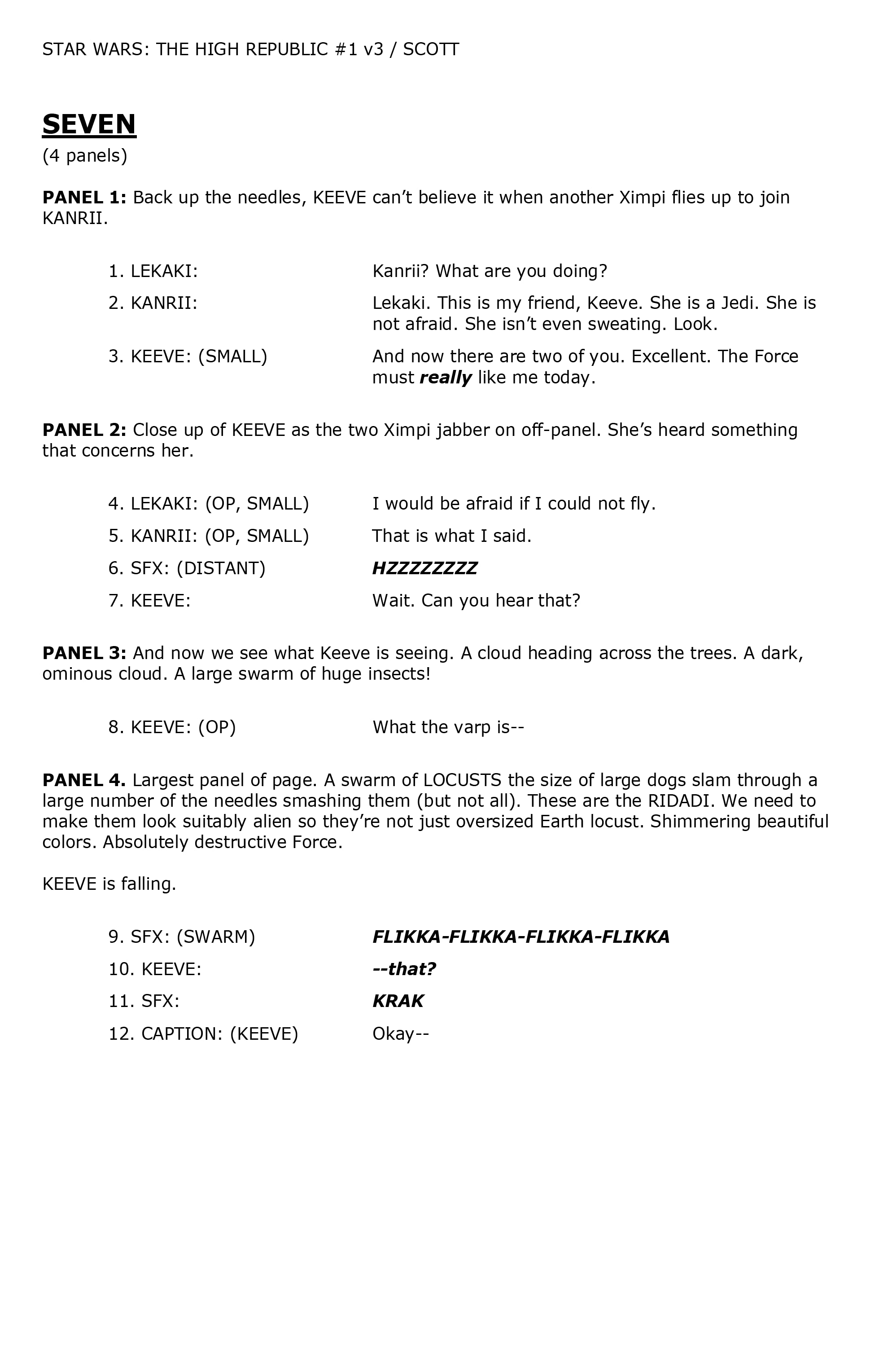 Star Wars: The High Republic Behind-The-Scenes Exclusive (2021): Chapter 1 - Page 15