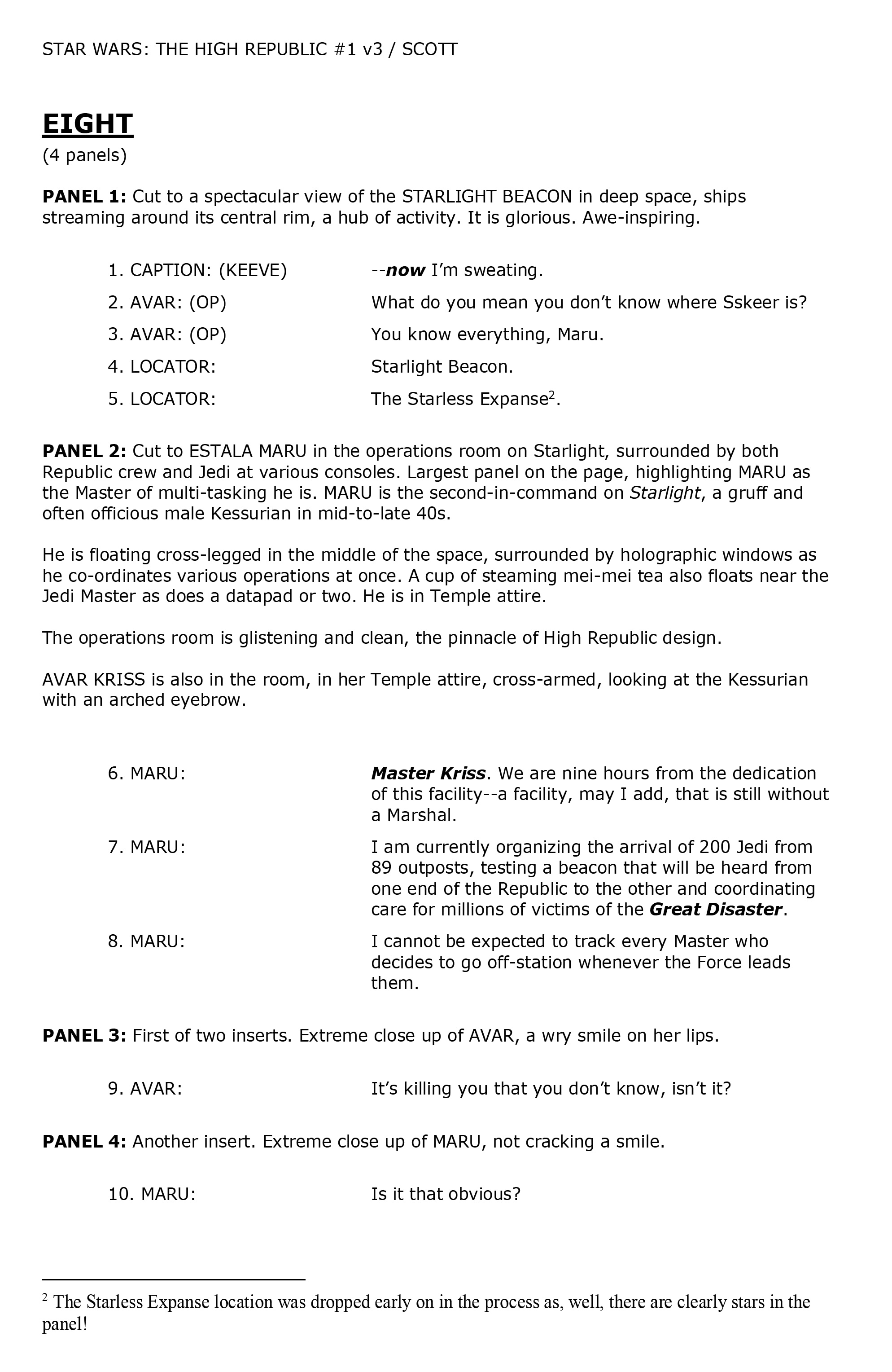 Star Wars: The High Republic Behind-The-Scenes Exclusive (2021): Chapter 1 - Page 17