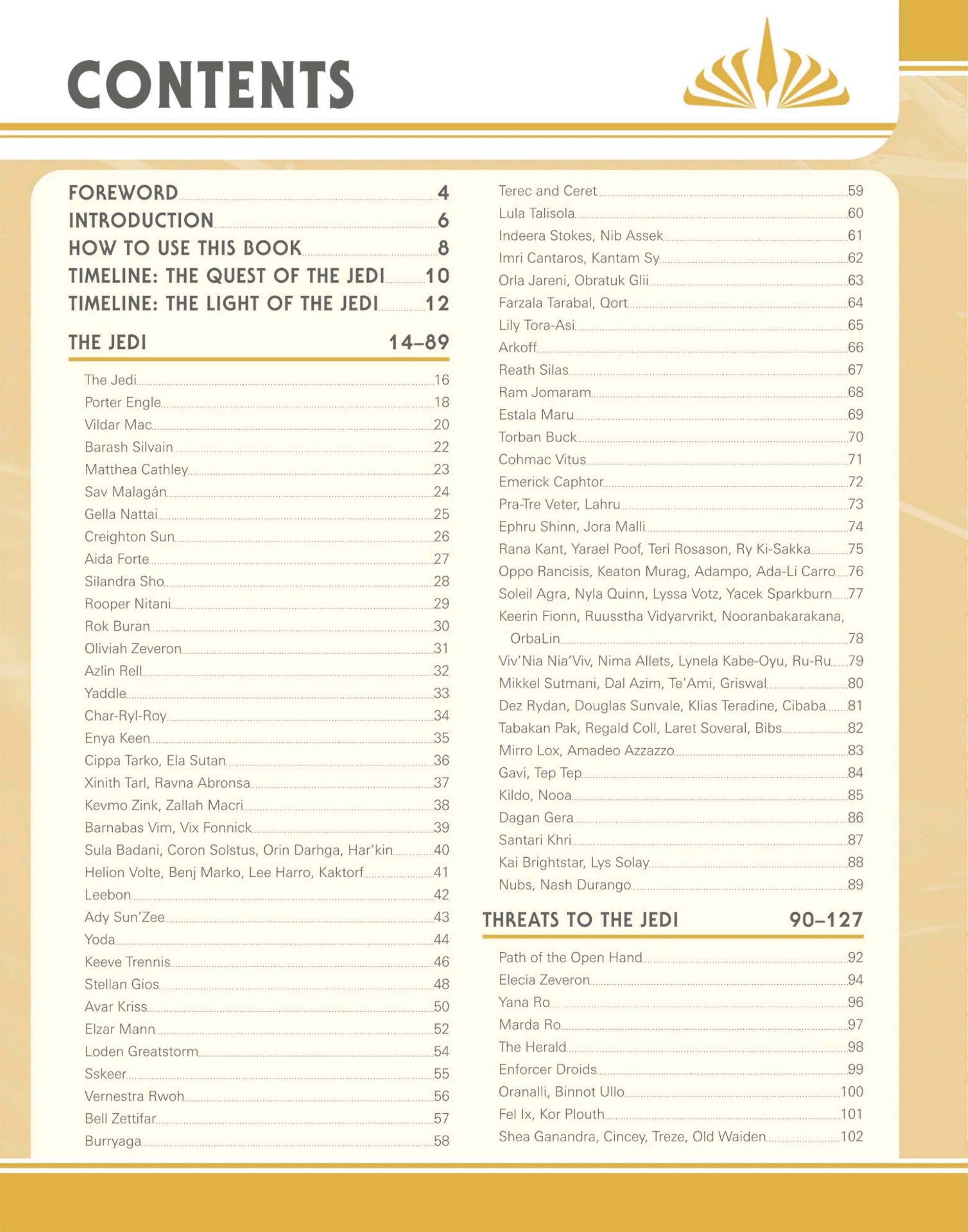 Star Wars: The High Republic Character Encyclopedia (2023): Chapter 1 - Page 4