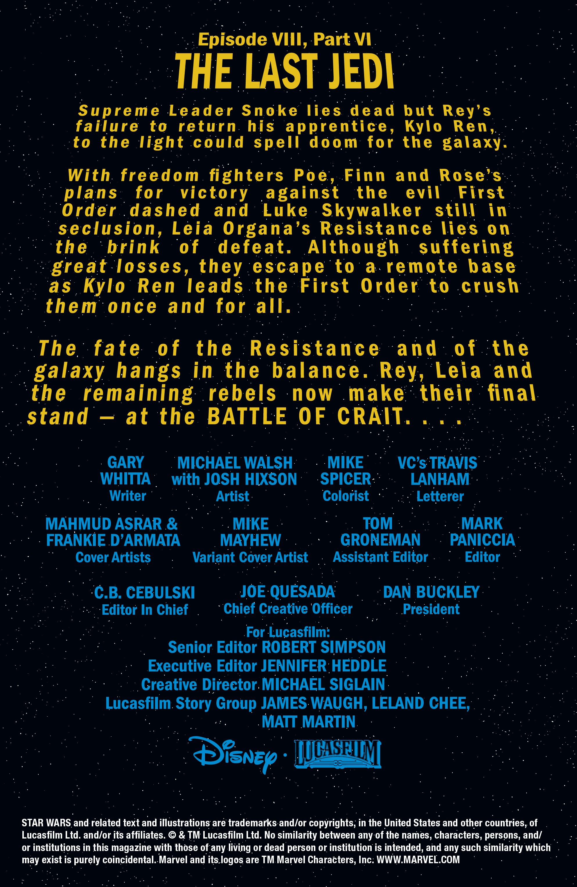 Star Wars: The Last Jedi Adaptation (2018): Chapter 6 - Page 2