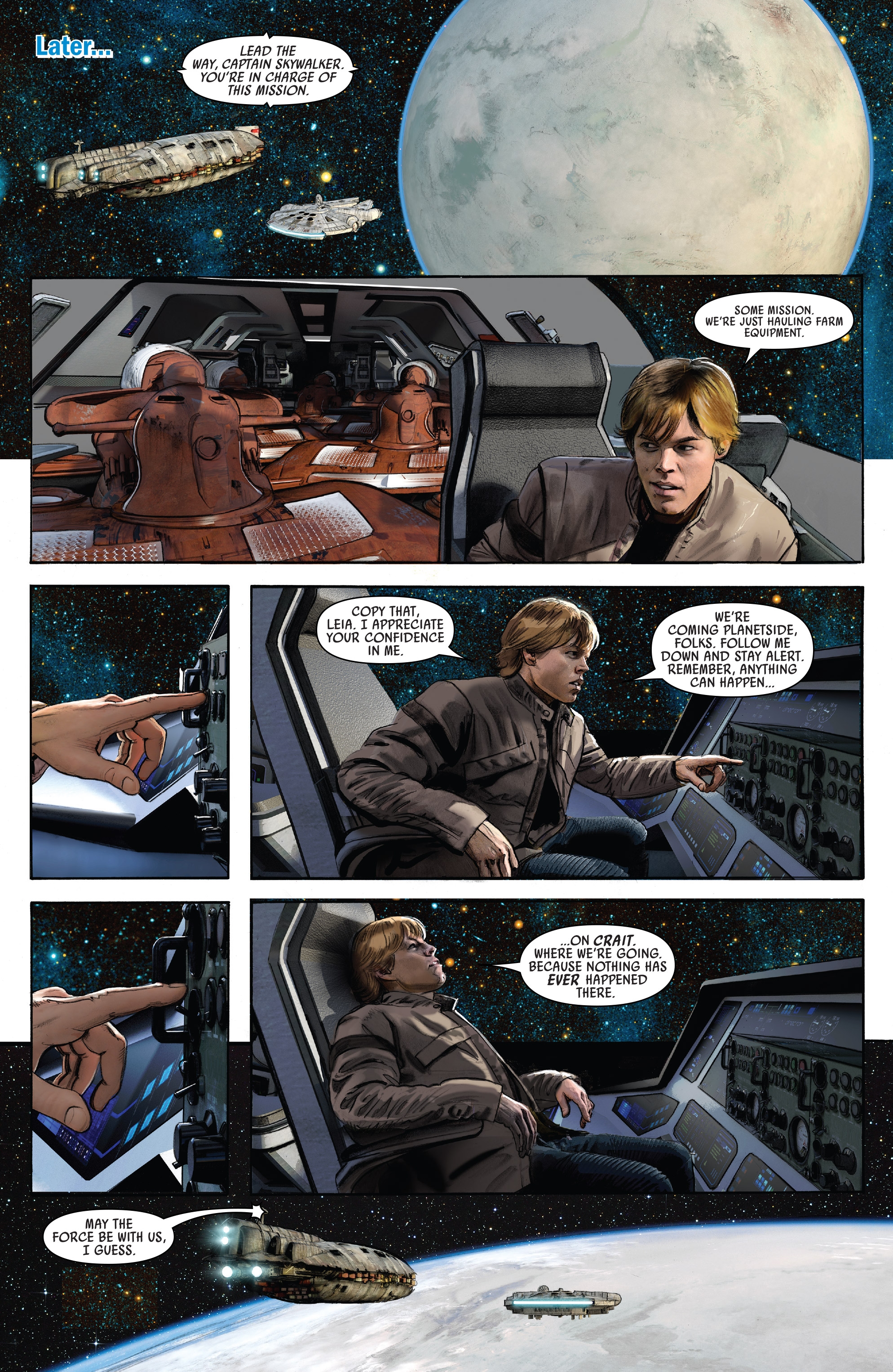 Star Wars: The Last Jedi - The Storms Of Crait (2017): Chapter 1 - Page 8