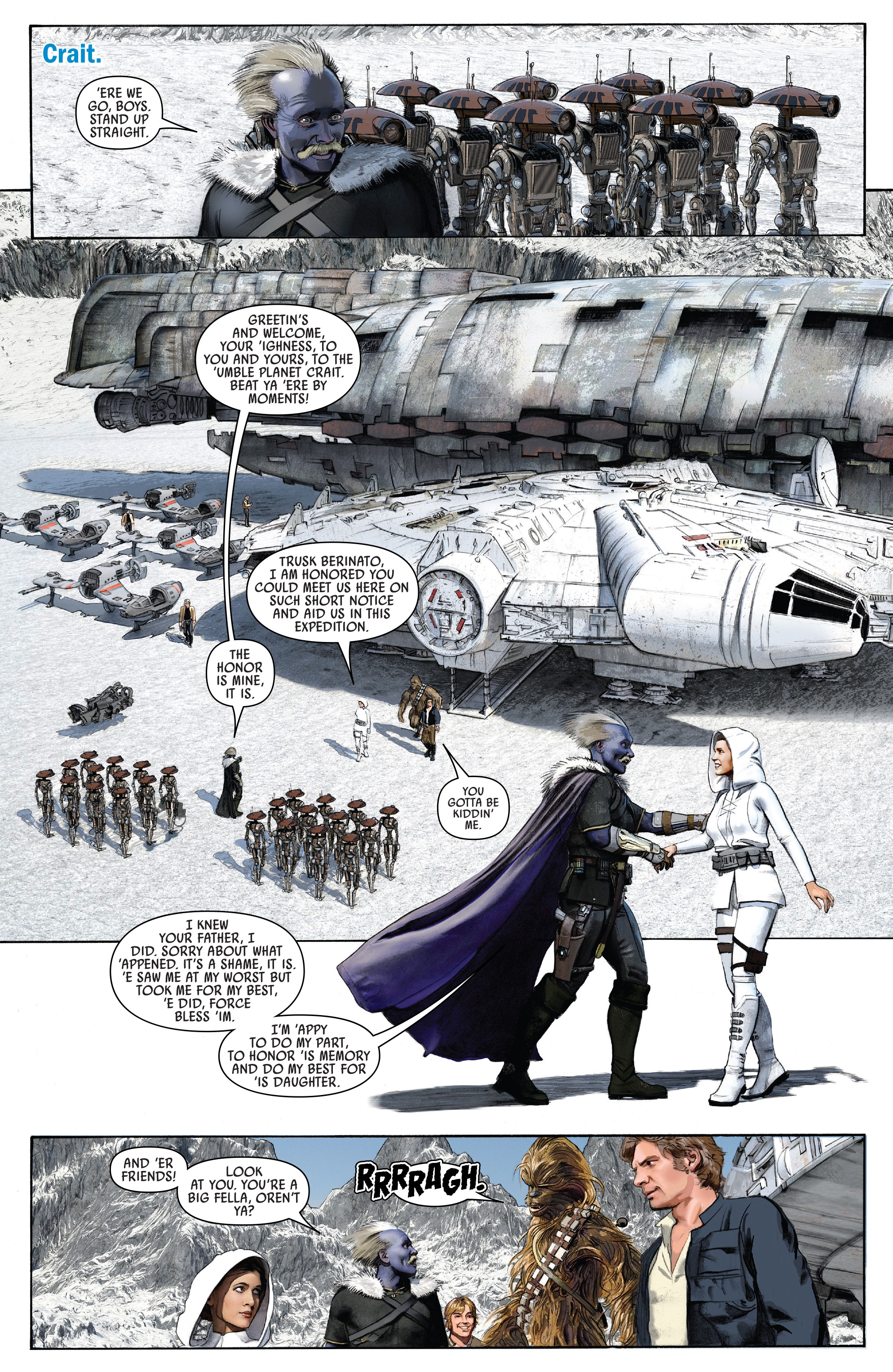 Star Wars: The Last Jedi - The Storms Of Crait (2017): Chapter 1 - Page 9