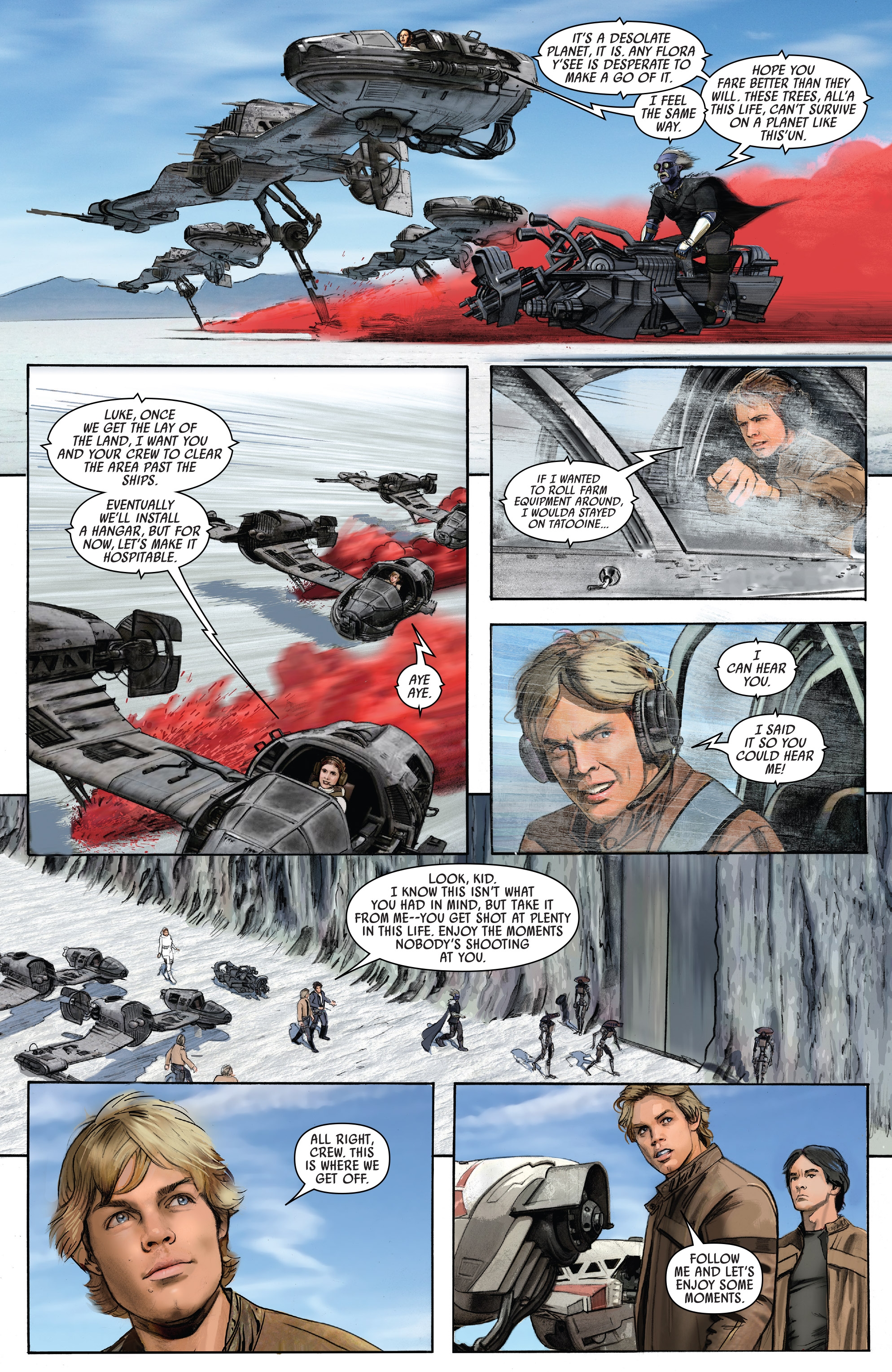 Star Wars: The Last Jedi - The Storms Of Crait (2017): Chapter 1 - Page 10