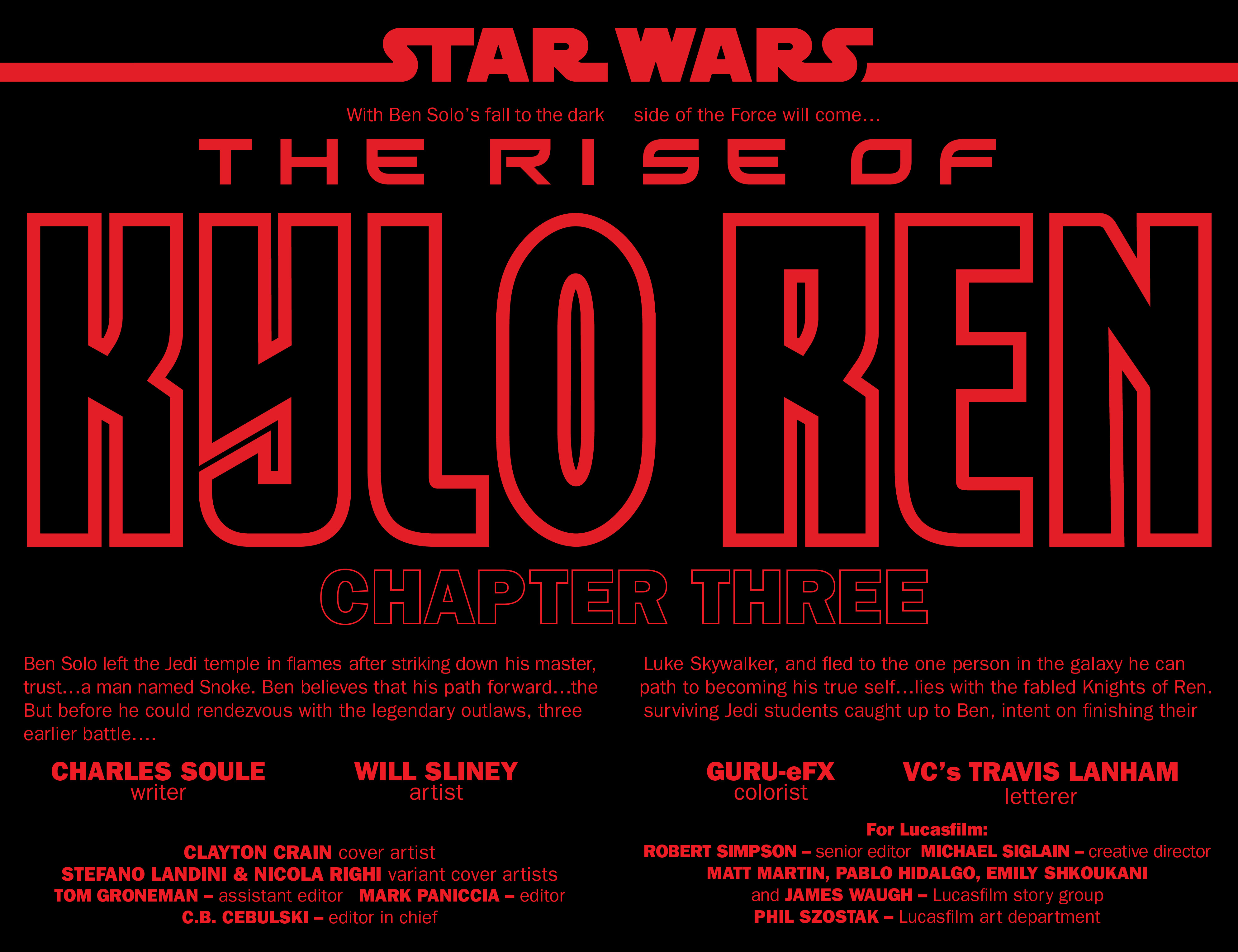 Star Wars: The Rise Of Kylo Ren (2019-): Chapter 3 - Page 5