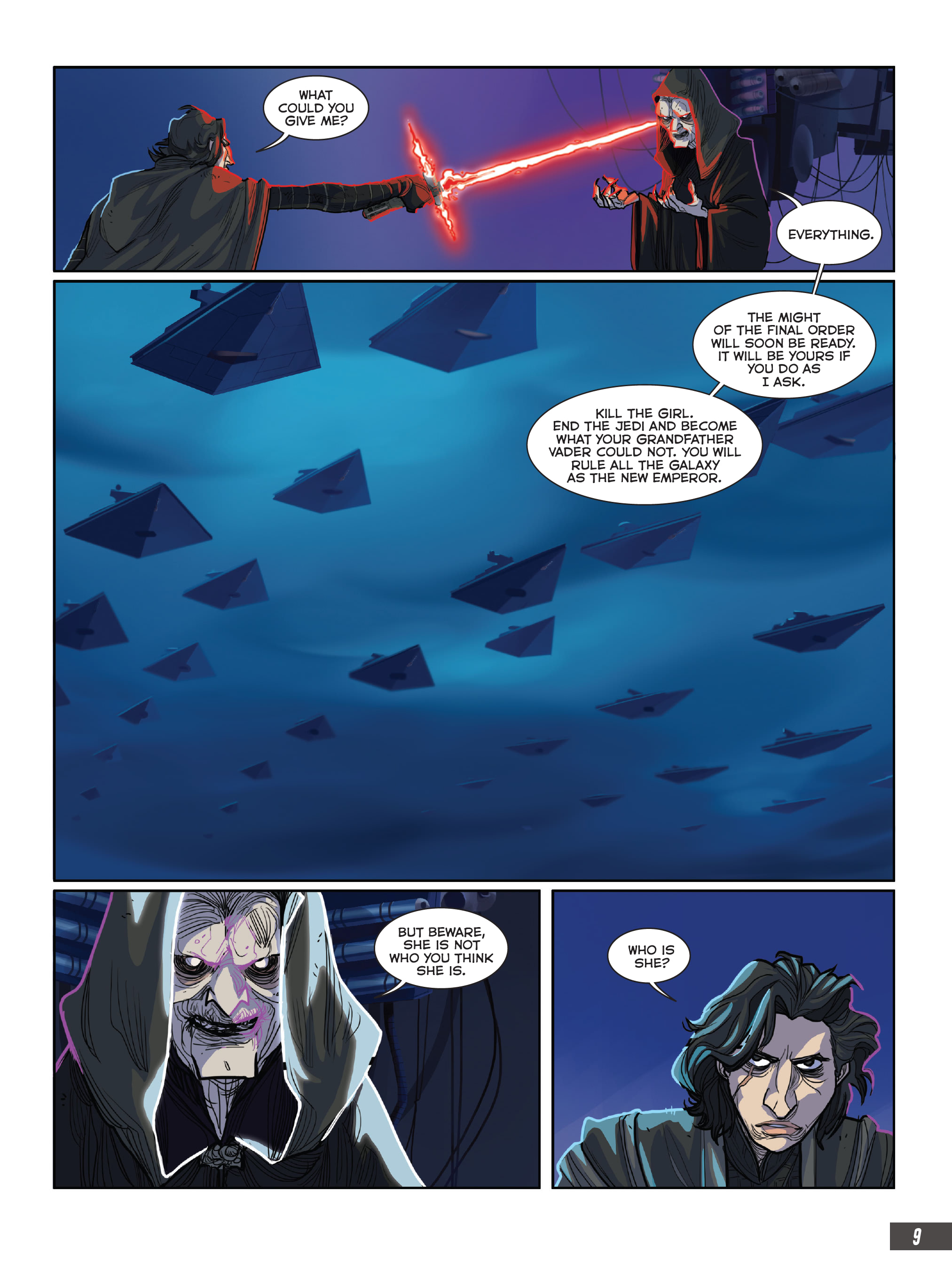 Star Wars: The Rise of Skywalker Graphic Novel Adaptation (2021): Chapter 1 - Page 11