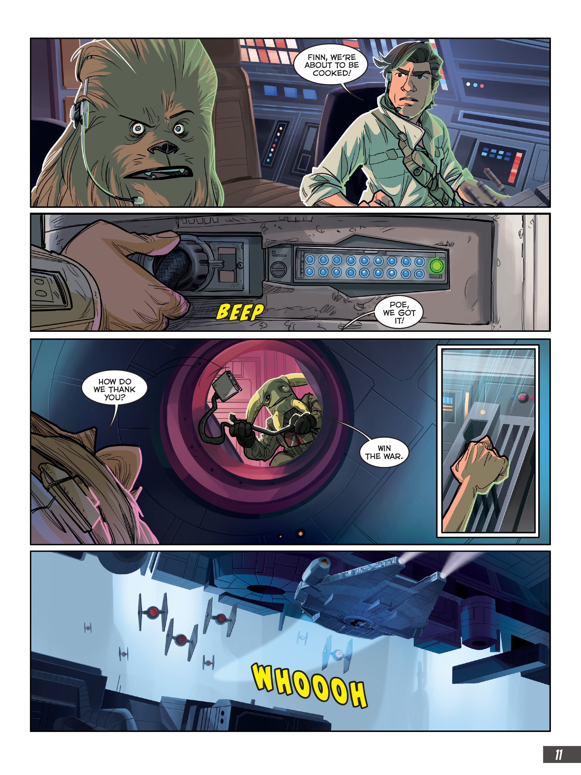 Star Wars: The Rise of Skywalker Graphic Novel Adaptation (2021): Chapter 1 - Page 13