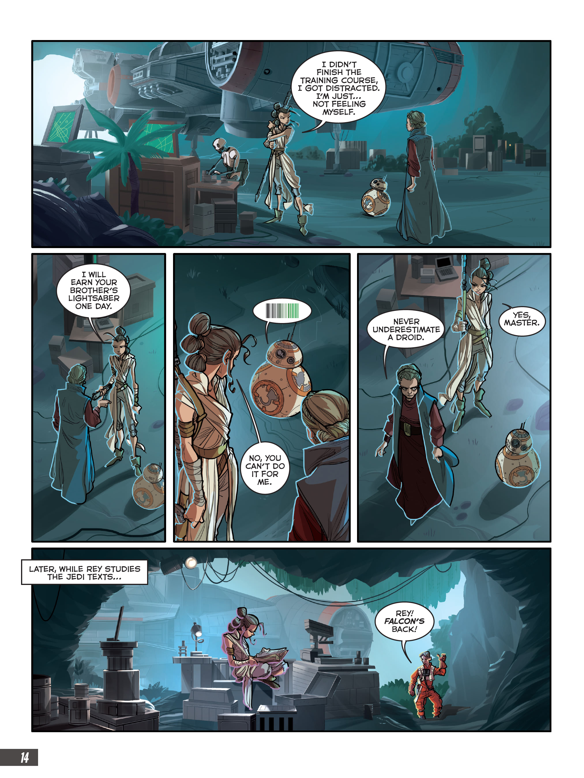 Star Wars: The Rise of Skywalker Graphic Novel Adaptation (2021): Chapter 1 - Page 16