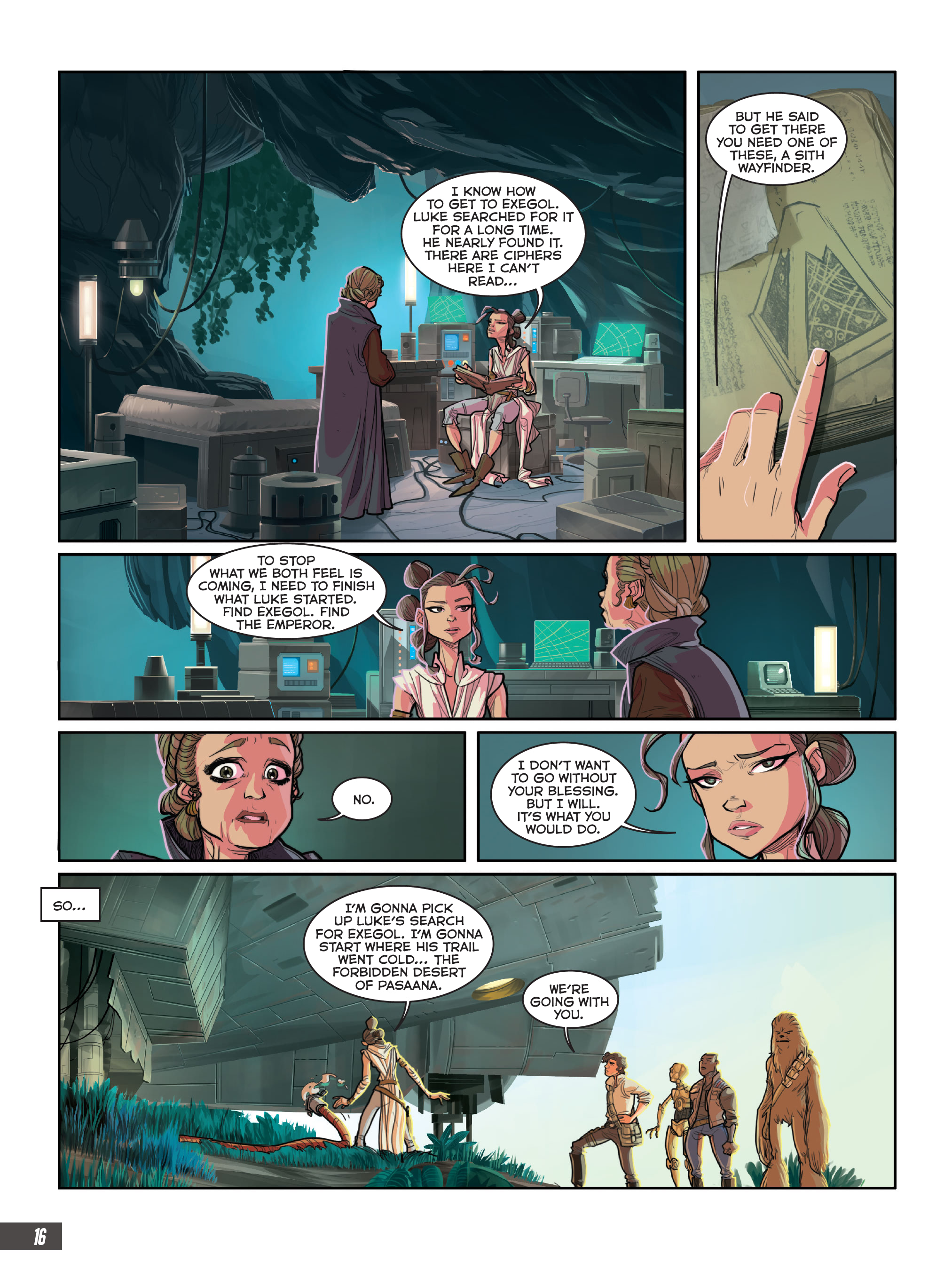 Star Wars: The Rise of Skywalker Graphic Novel Adaptation (2021): Chapter 1 - Page 18