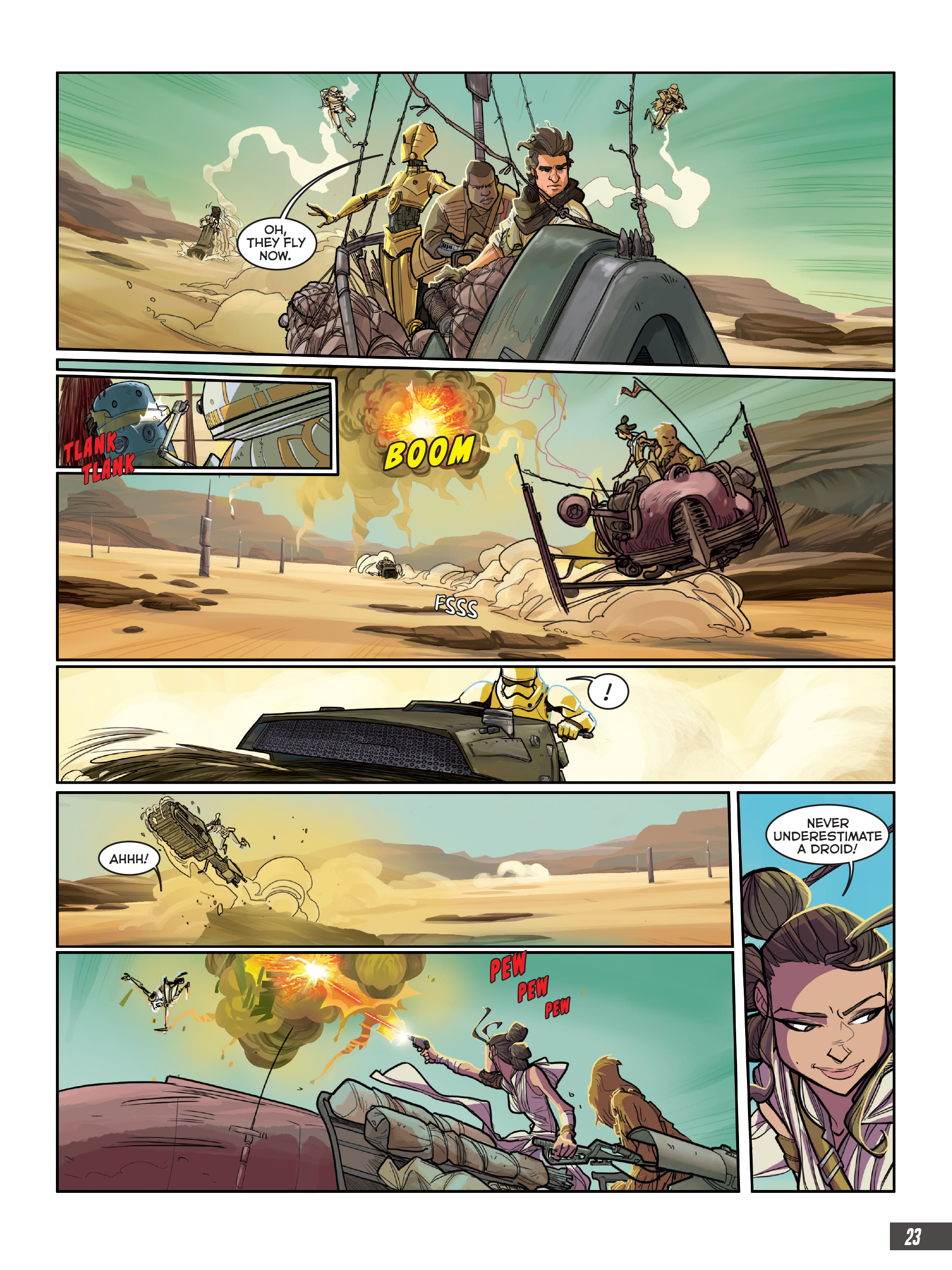 Star Wars: The Rise of Skywalker Graphic Novel Adaptation (2021): Chapter 1 - Page 25