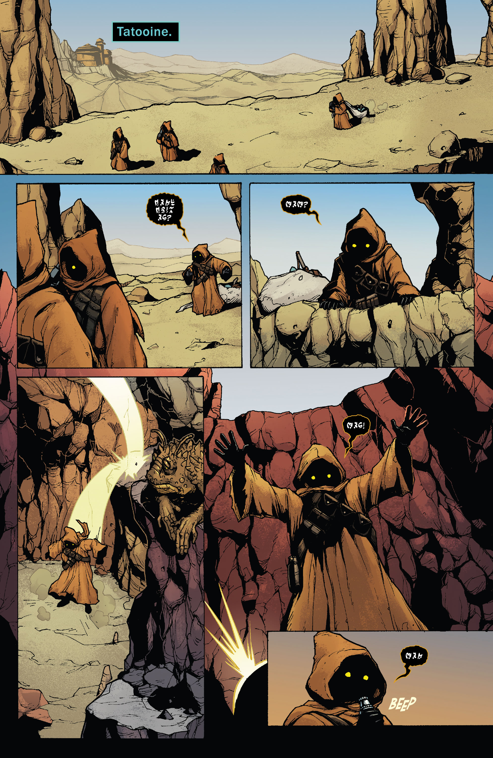 Star Wars: War Of The Bounty Hunters - 4-Lom & Zuckuss (2021): Chapter 1 - Page 3