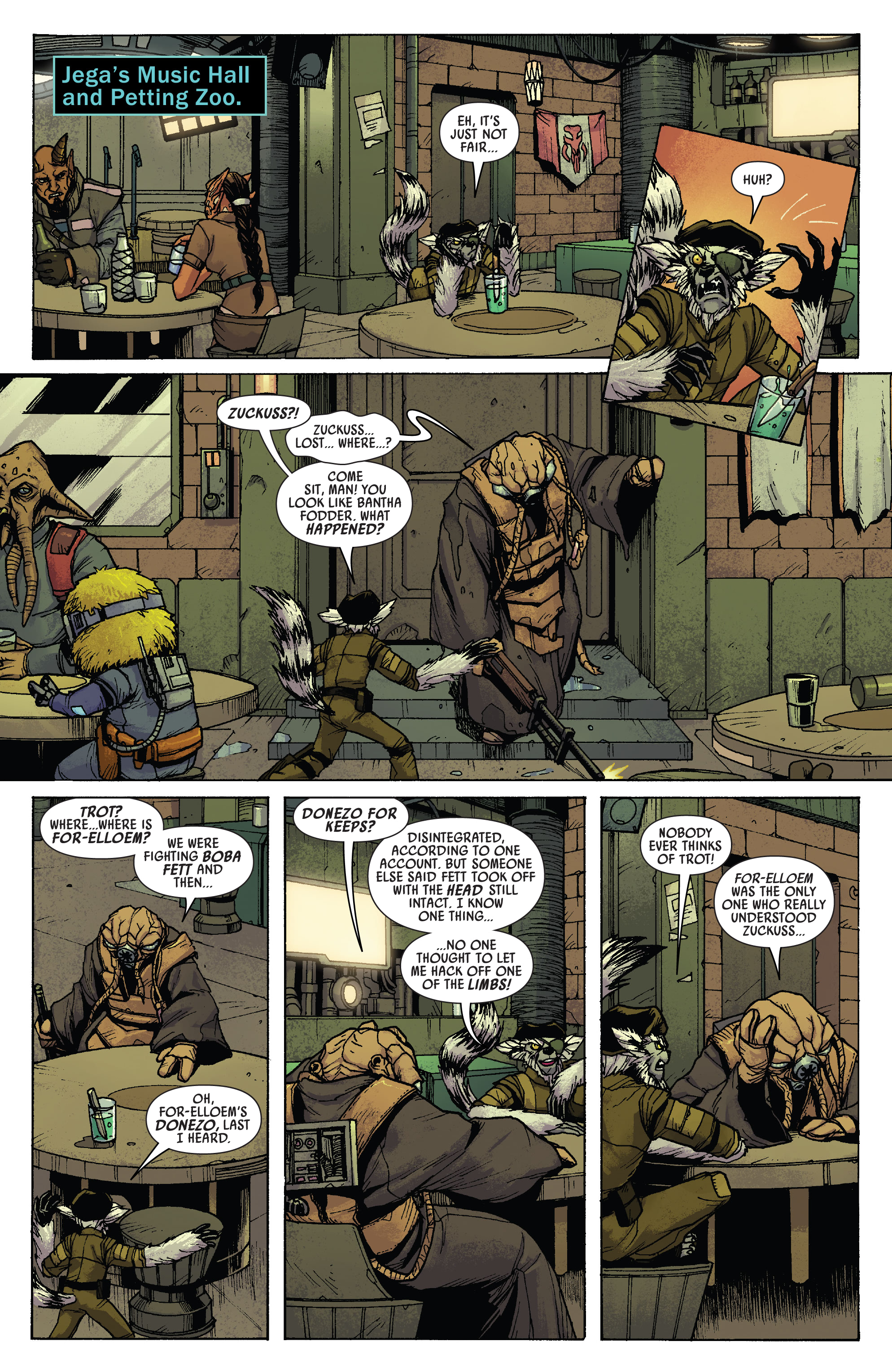 Star Wars: War Of The Bounty Hunters - 4-Lom & Zuckuss (2021): Chapter 1 - Page 5