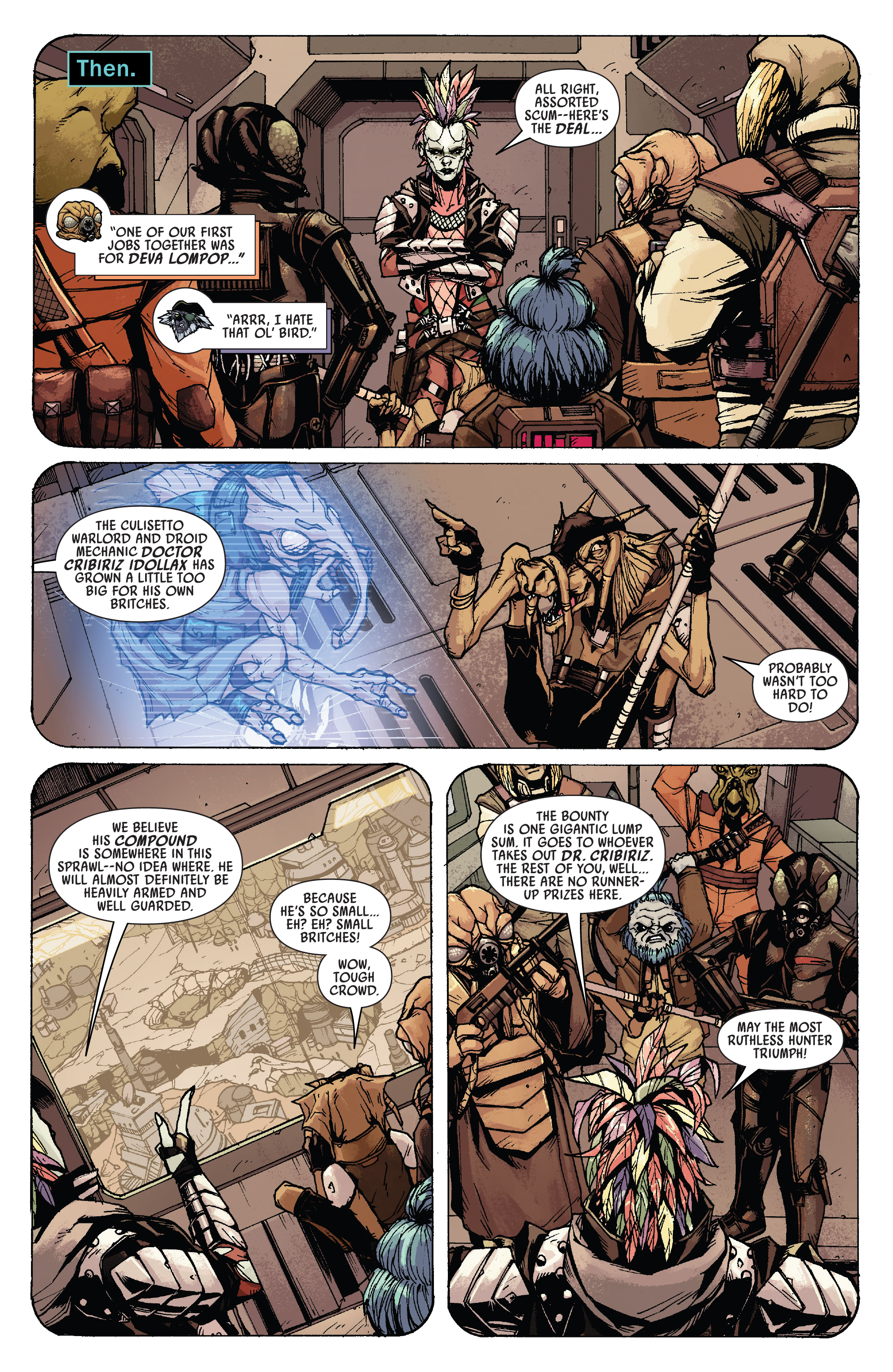 Star Wars: War Of The Bounty Hunters - 4-Lom & Zuckuss (2021): Chapter 1 - Page 6
