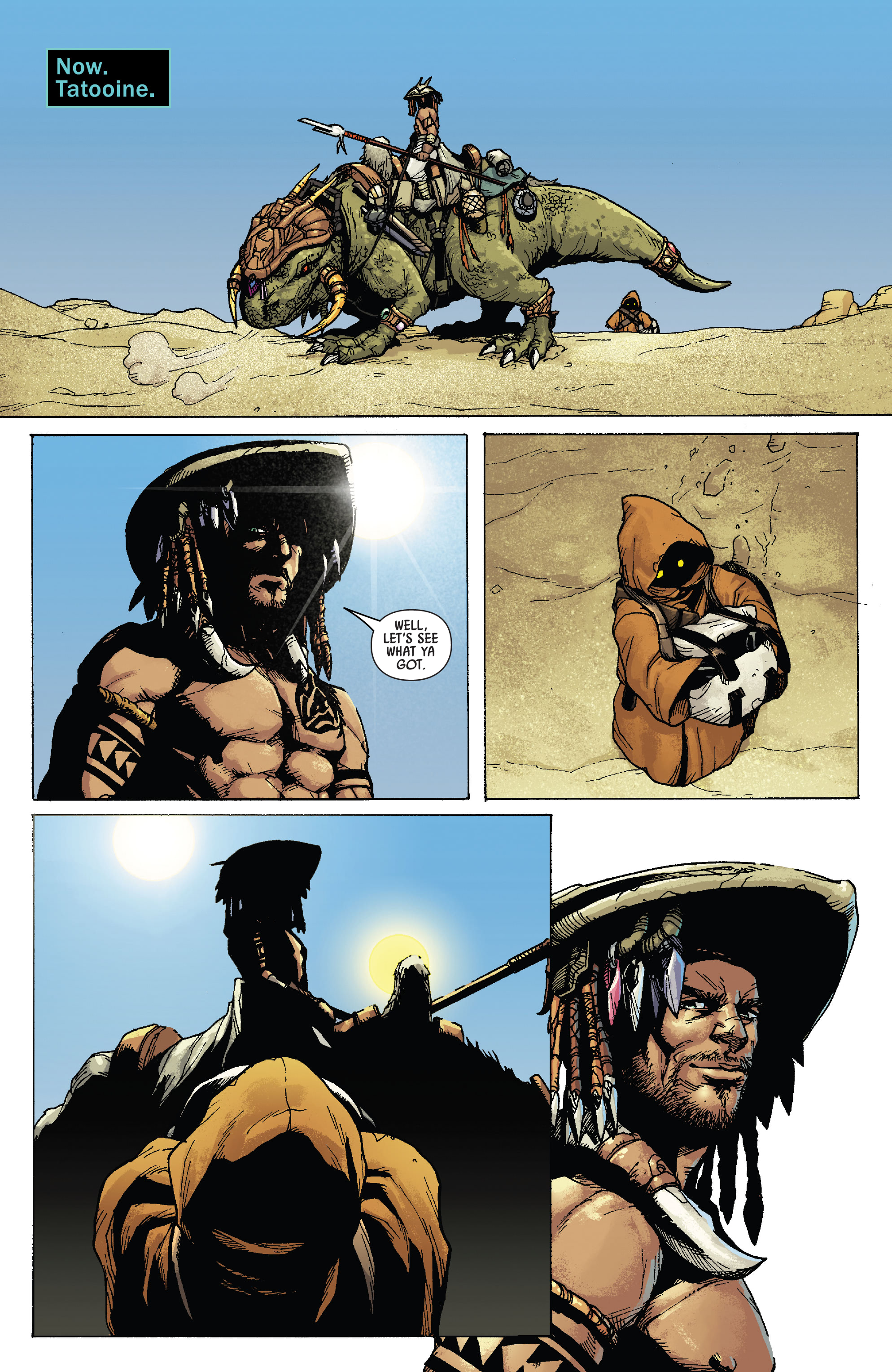 Star Wars: War Of The Bounty Hunters - 4-Lom & Zuckuss (2021): Chapter 1 - Page 8