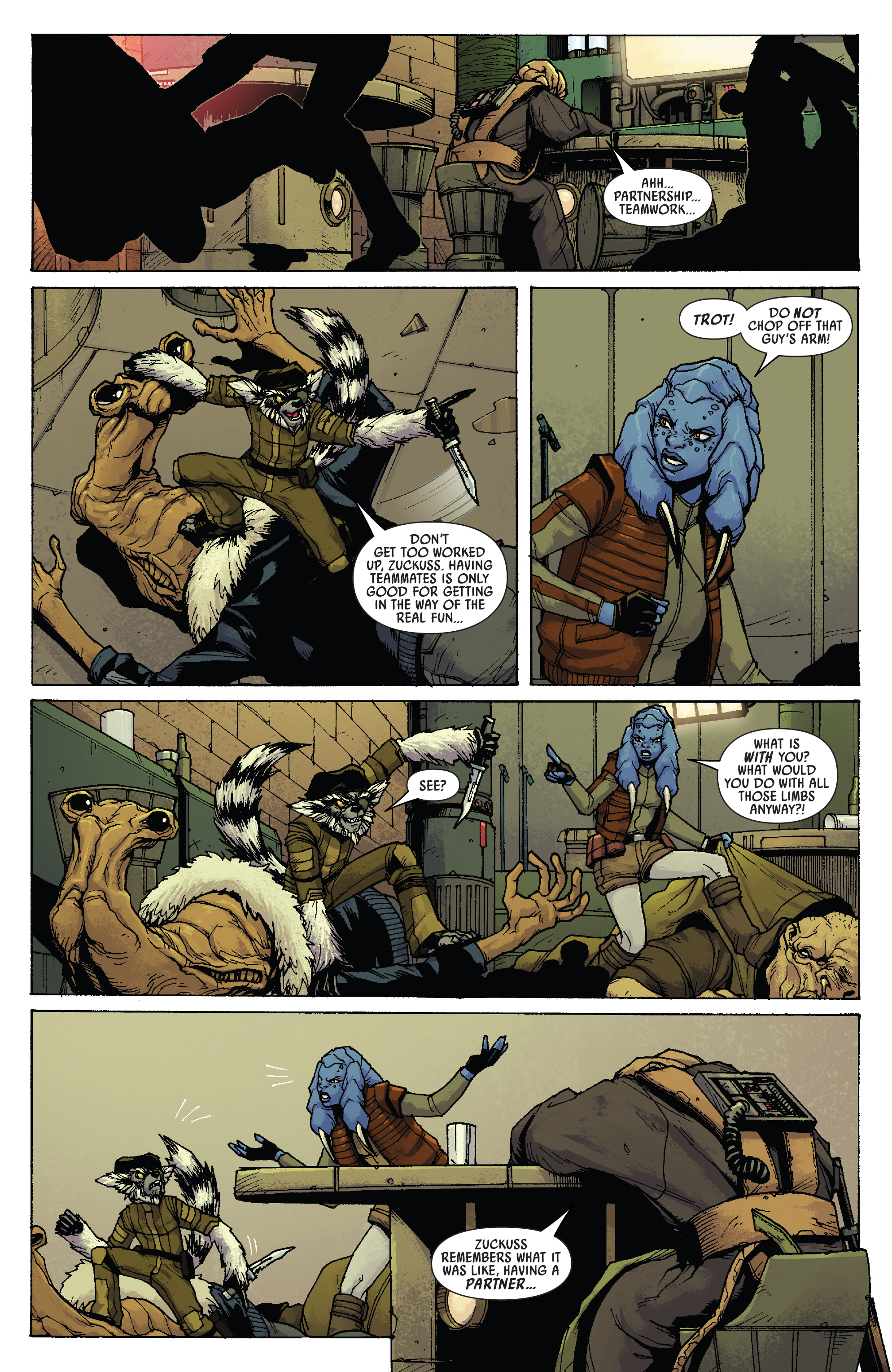 Star Wars: War Of The Bounty Hunters - 4-Lom & Zuckuss (2021): Chapter 1 - Page 10