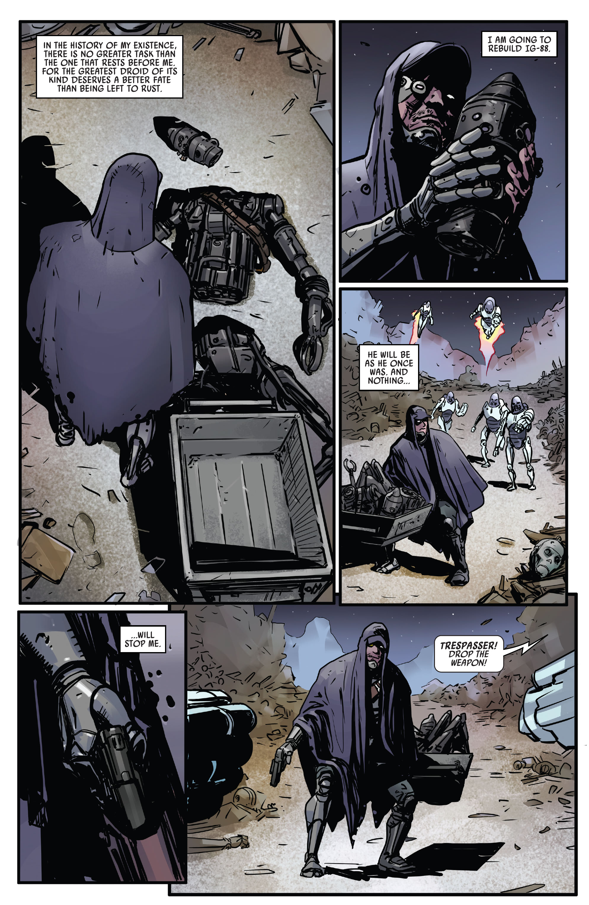 Star Wars: War of the Bounty Hunters - IG-88 (2021): Chapter 1 - Page 7