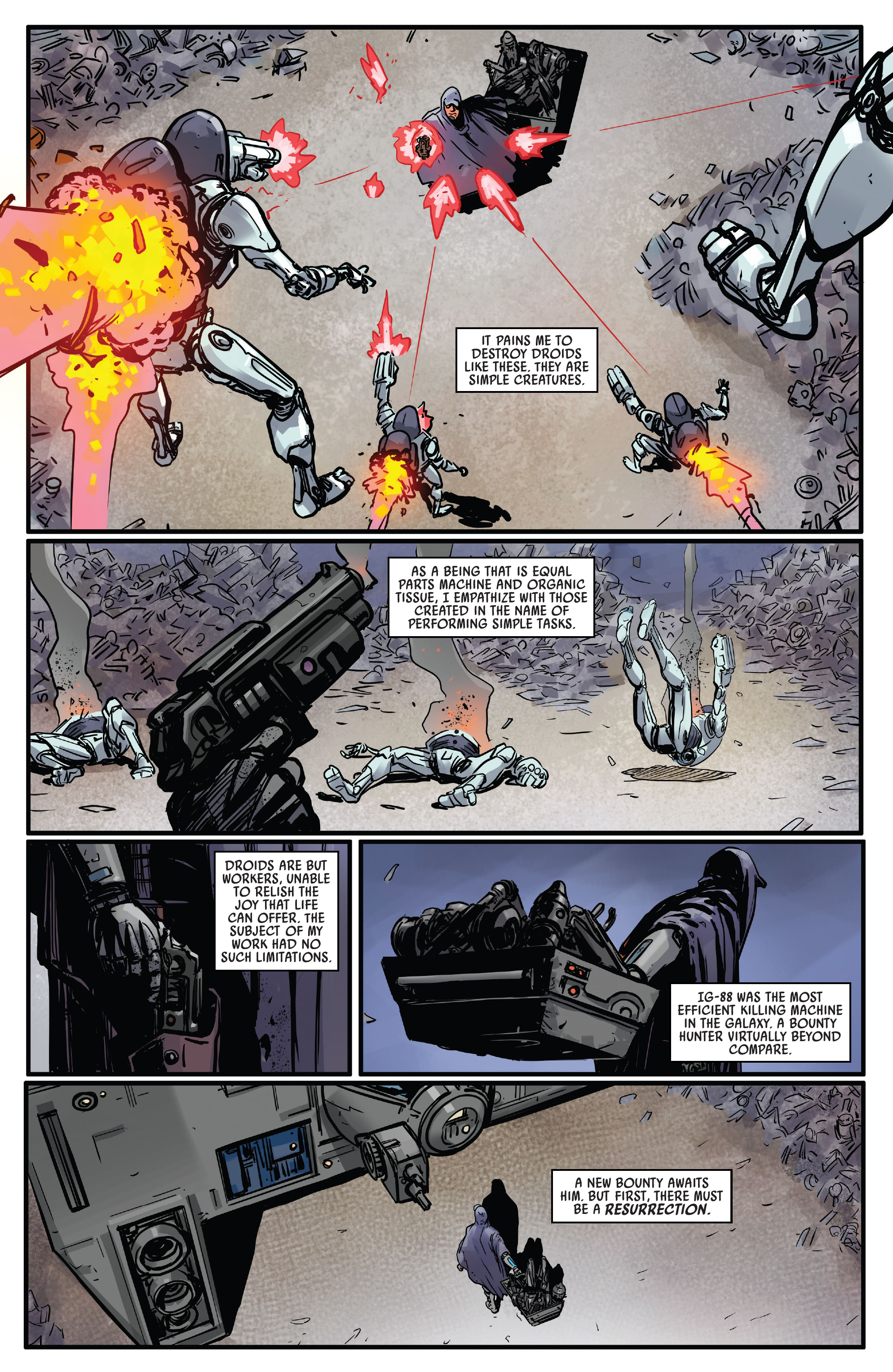 Star Wars: War of the Bounty Hunters - IG-88 (2021): Chapter 1 - Page 8