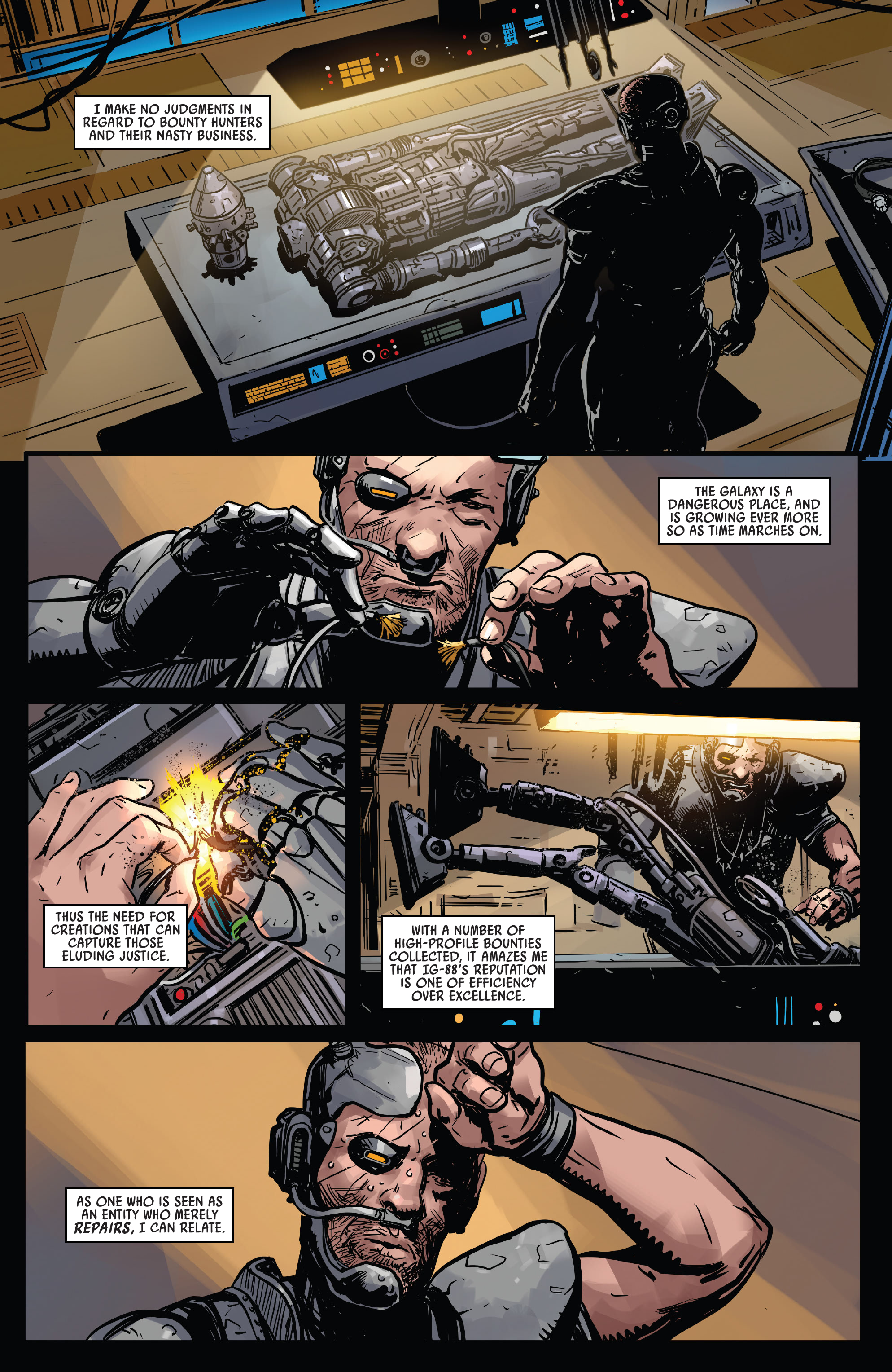 Star Wars: War of the Bounty Hunters - IG-88 (2021): Chapter 1 - Page 11
