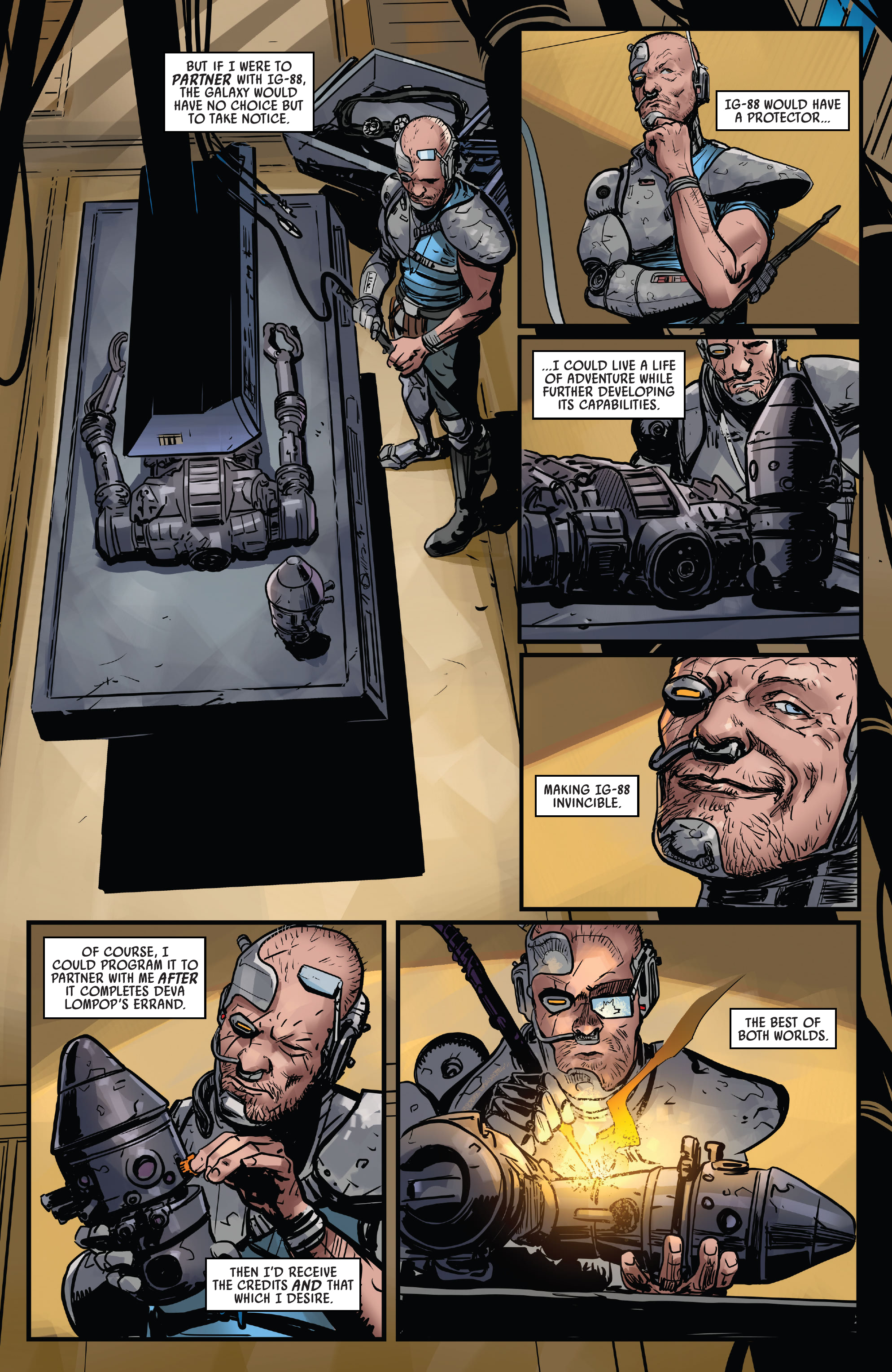 Star Wars: War of the Bounty Hunters - IG-88 (2021): Chapter 1 - Page 12