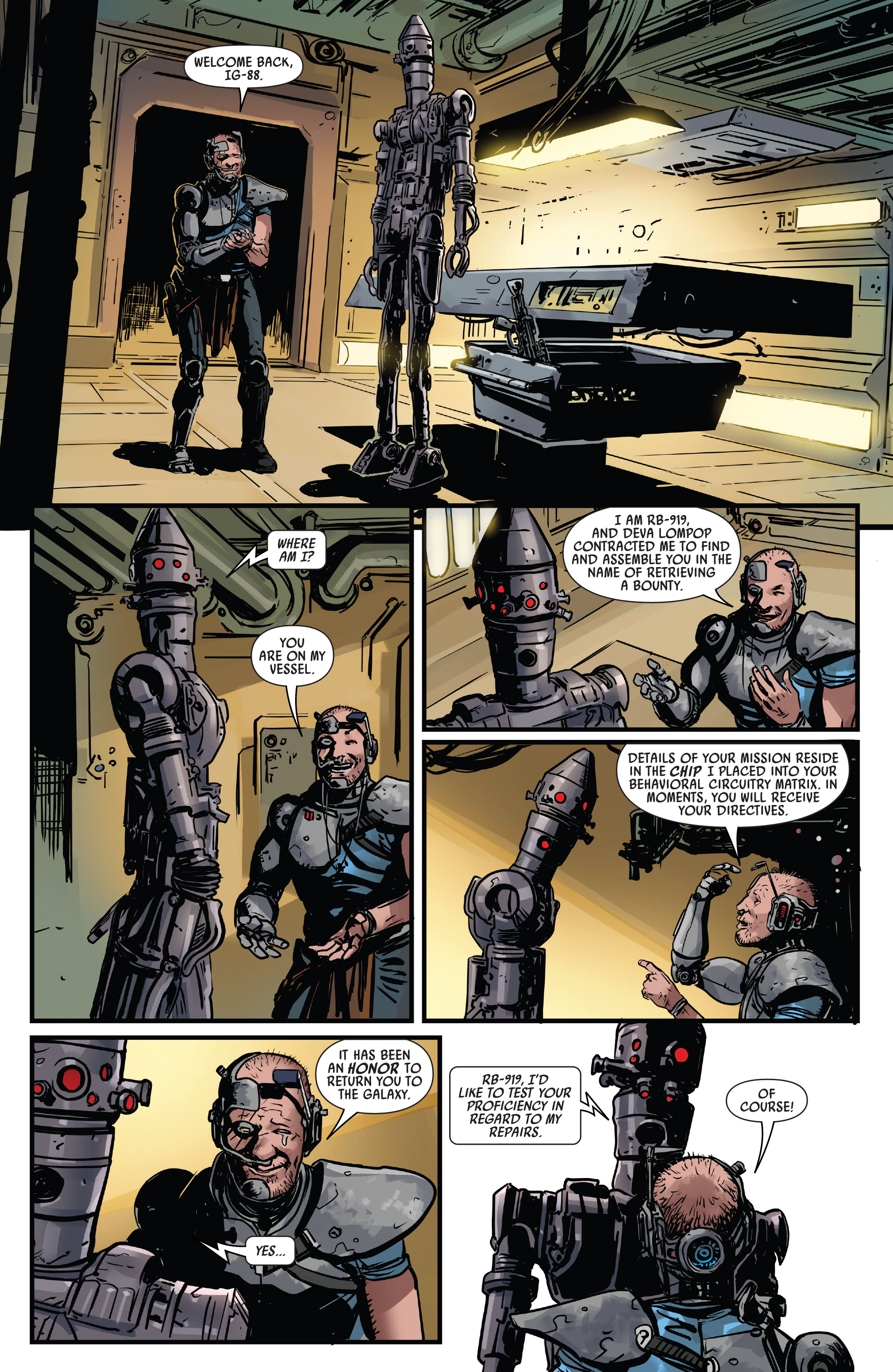 Star Wars: War of the Bounty Hunters - IG-88 (2021): Chapter 1 - Page 13