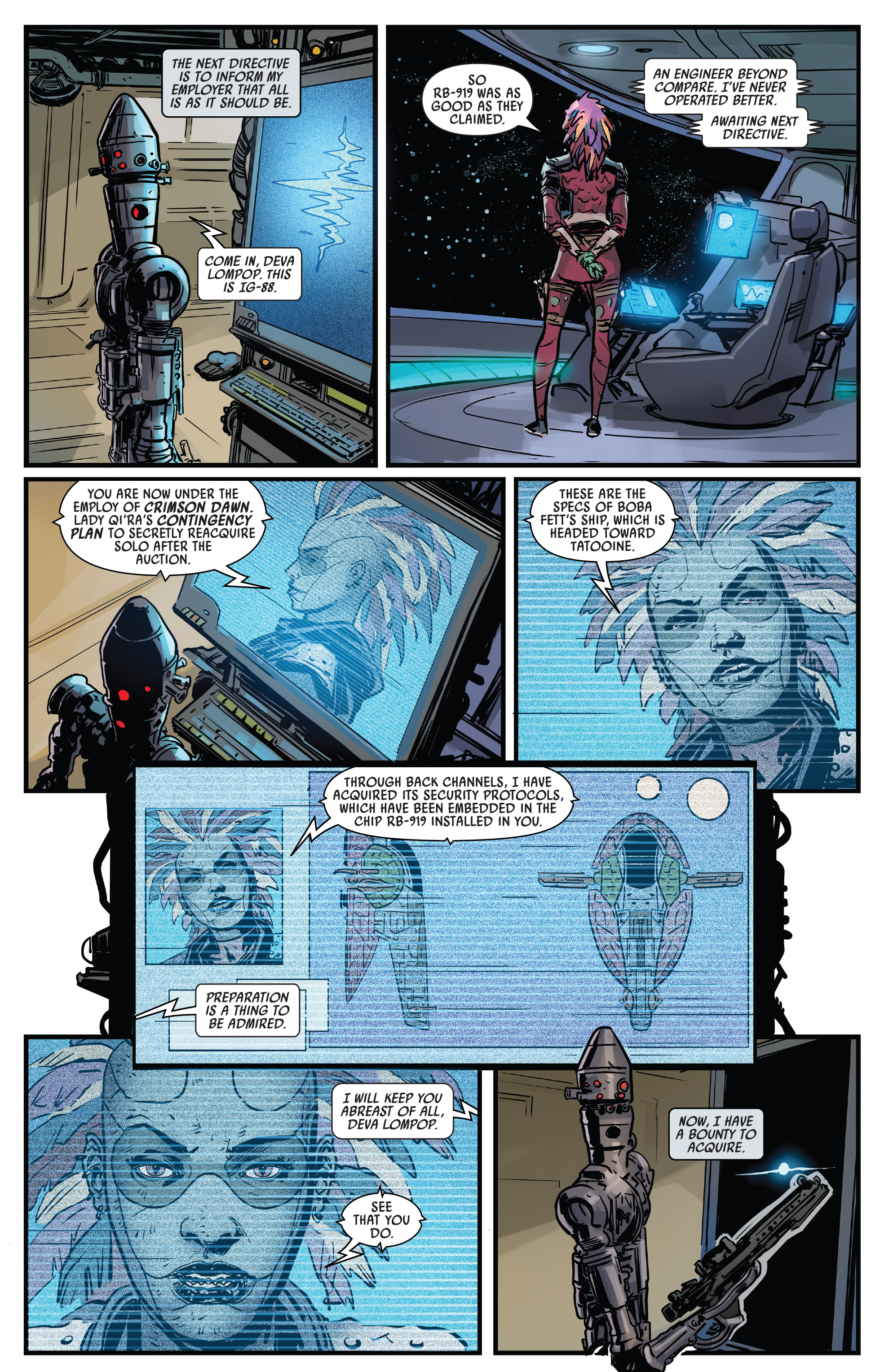 Star Wars: War of the Bounty Hunters - IG-88 (2021): Chapter 1 - Page 16