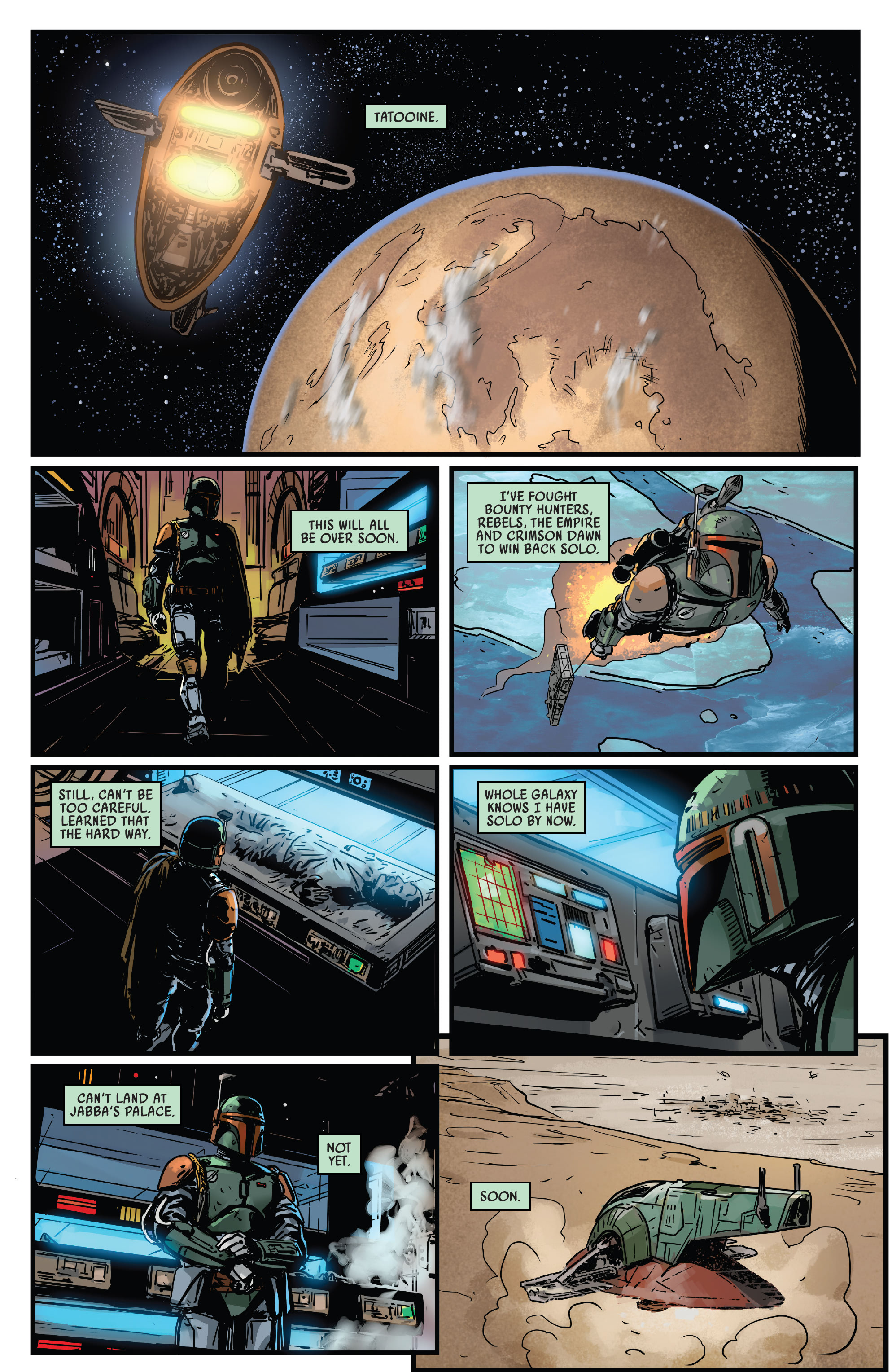 Star Wars: War of the Bounty Hunters - IG-88 (2021): Chapter 1 - Page 23