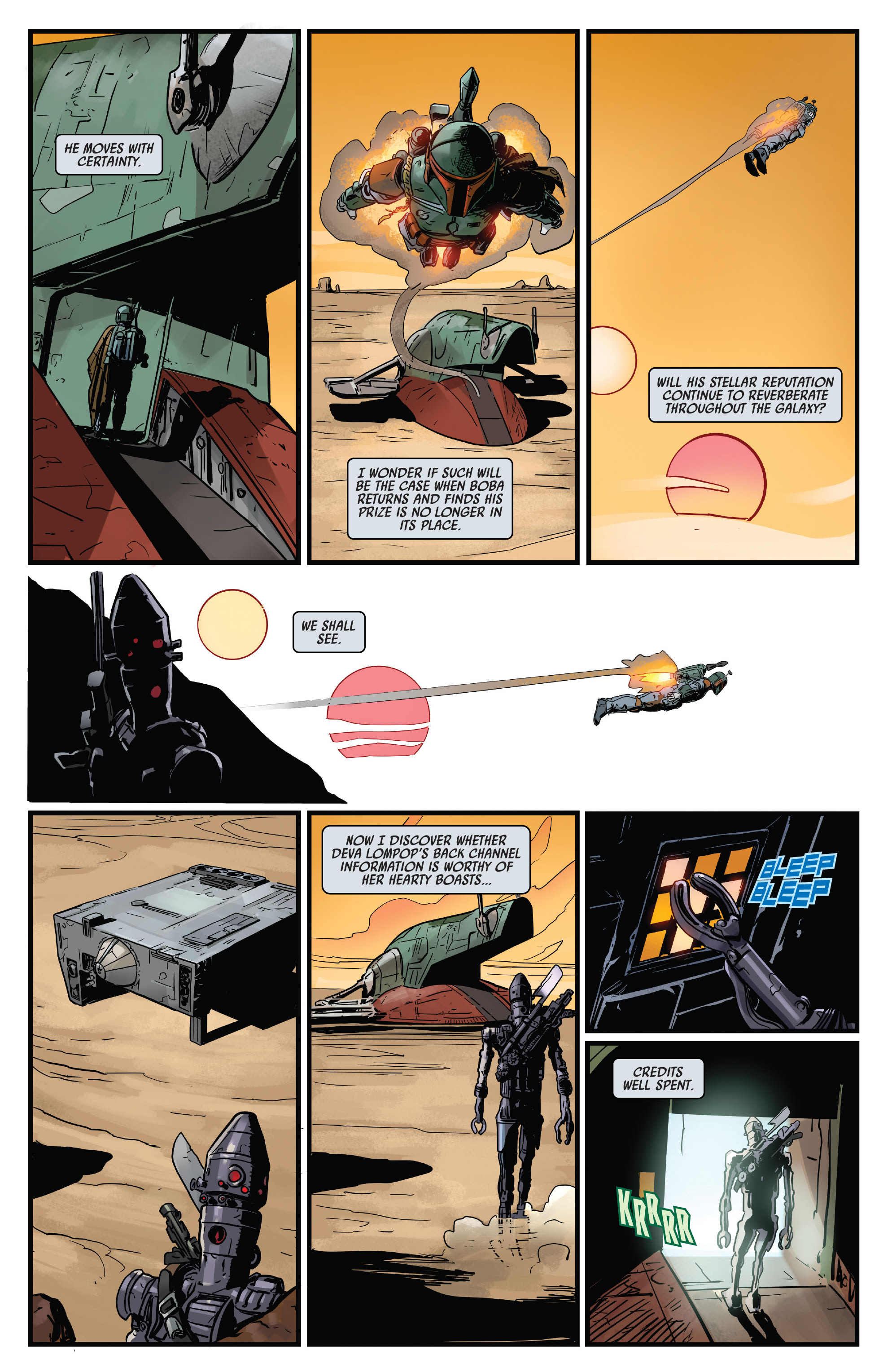 Star Wars: War of the Bounty Hunters - IG-88 (2021): Chapter 1 - Page 24
