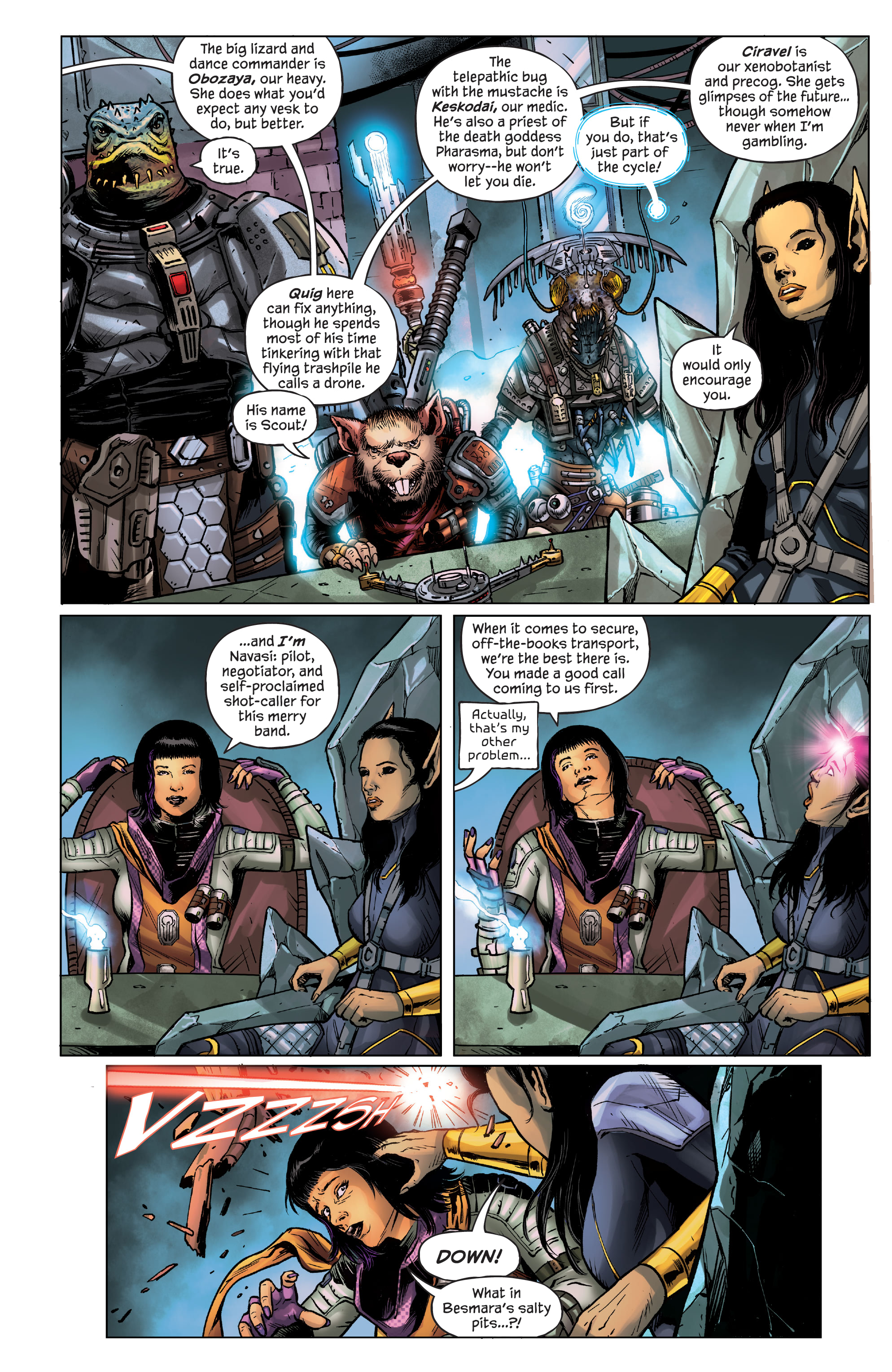 Starfinder: Angels of the Drift (2023-): Chapter 1 - Page 9