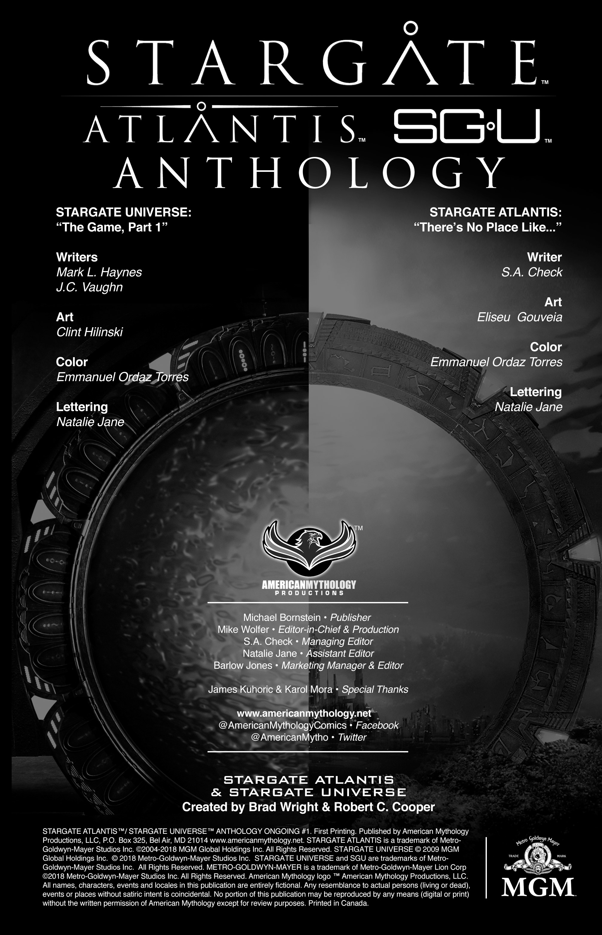 Stargate Atlantis / Stargate Universe Anthology (2018): Chapter 1.1 - Page 4