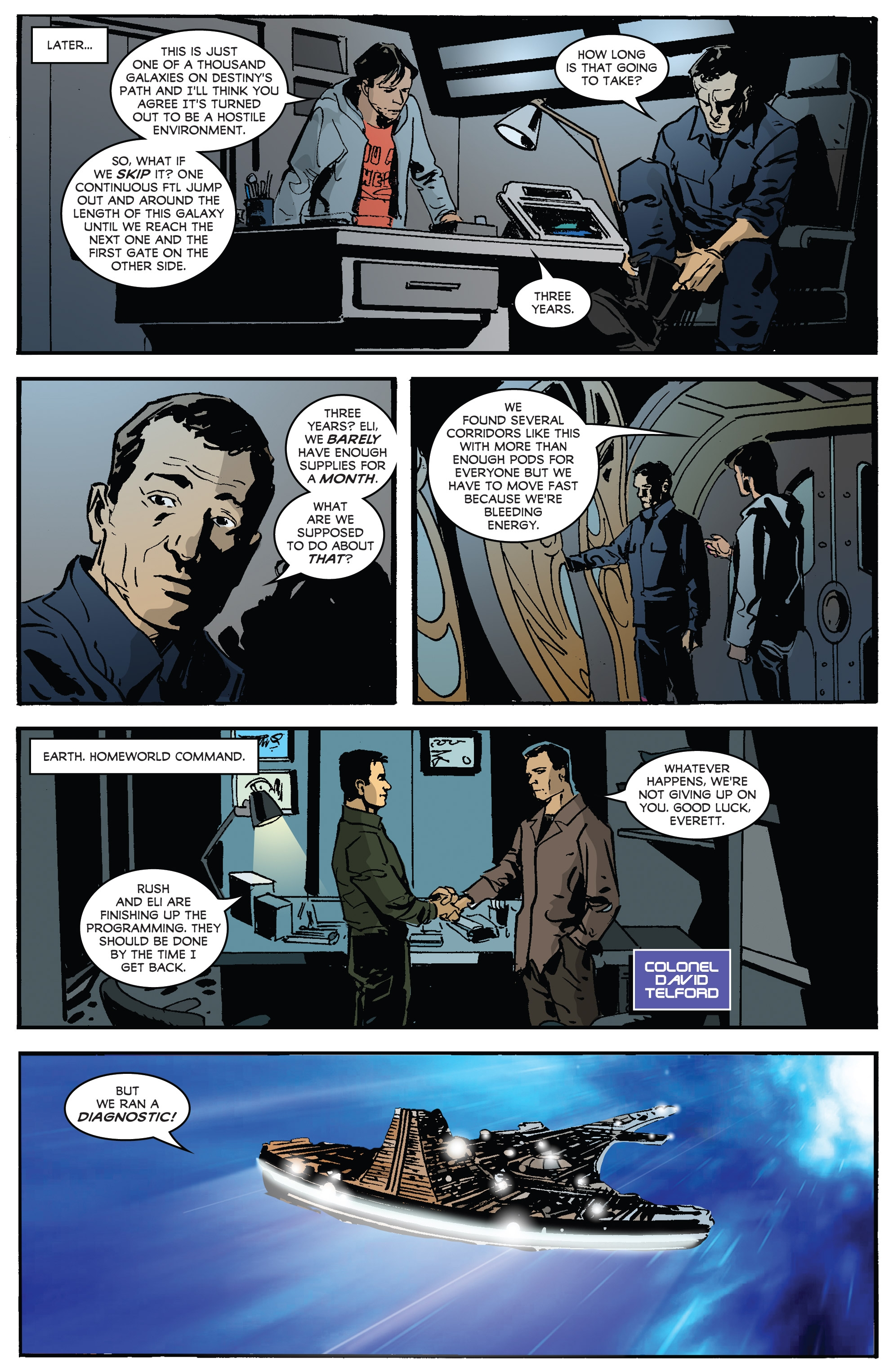 Stargate Universe (2017): Chapter 1 - Page 4