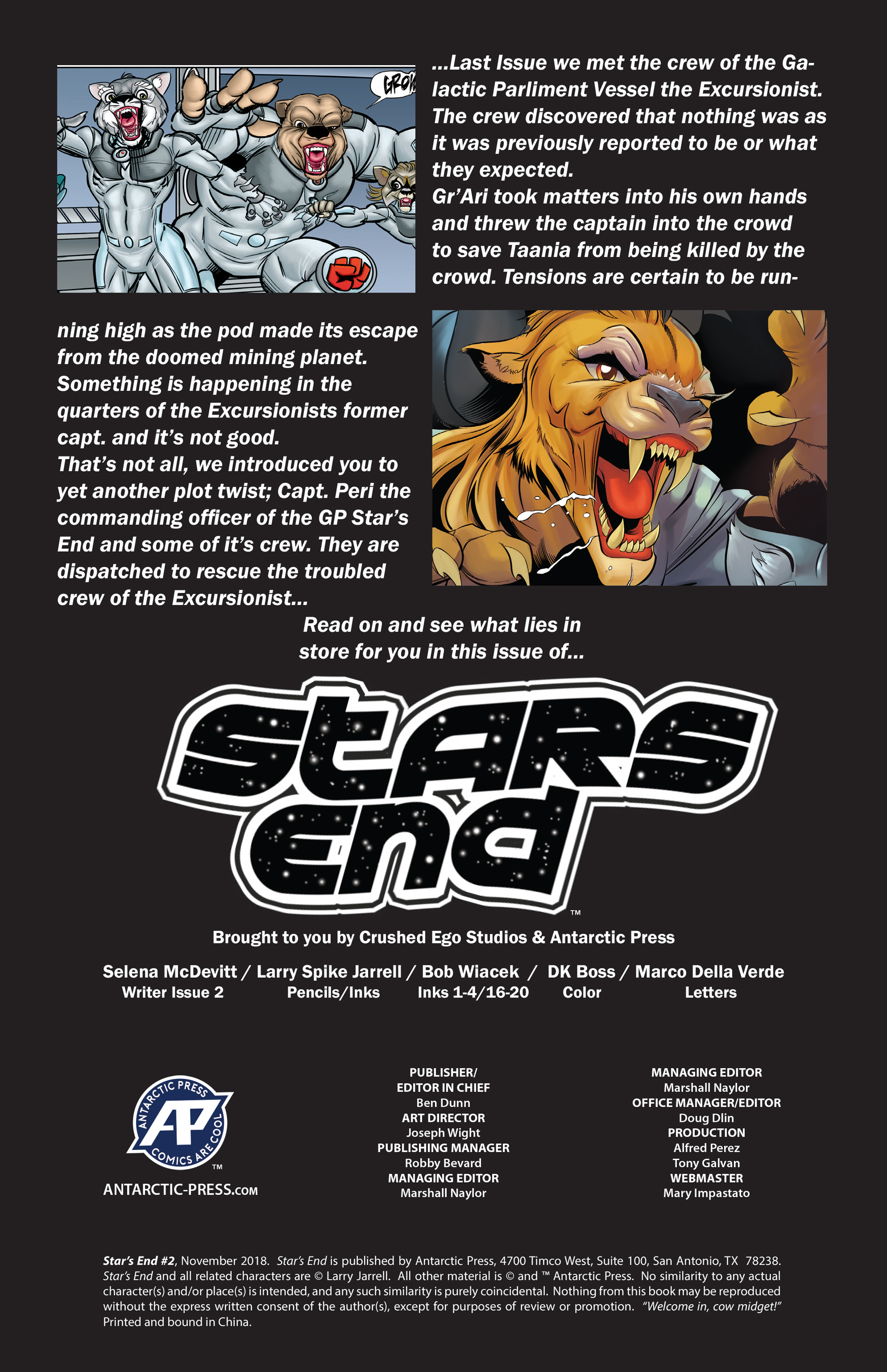 Star's End (2018-): Chapter 2 - Page 2