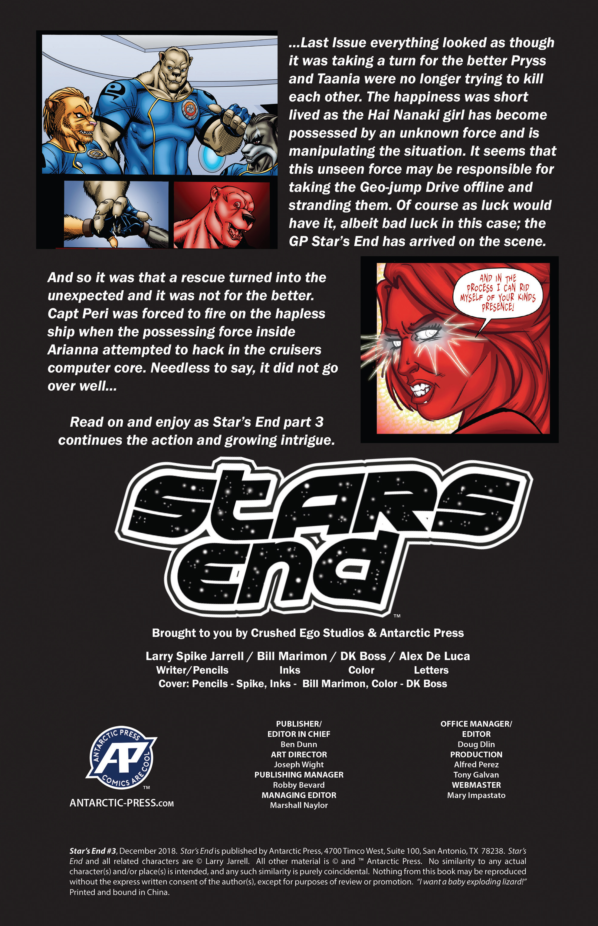 Star's End (2018-): Chapter 3 - Page 2