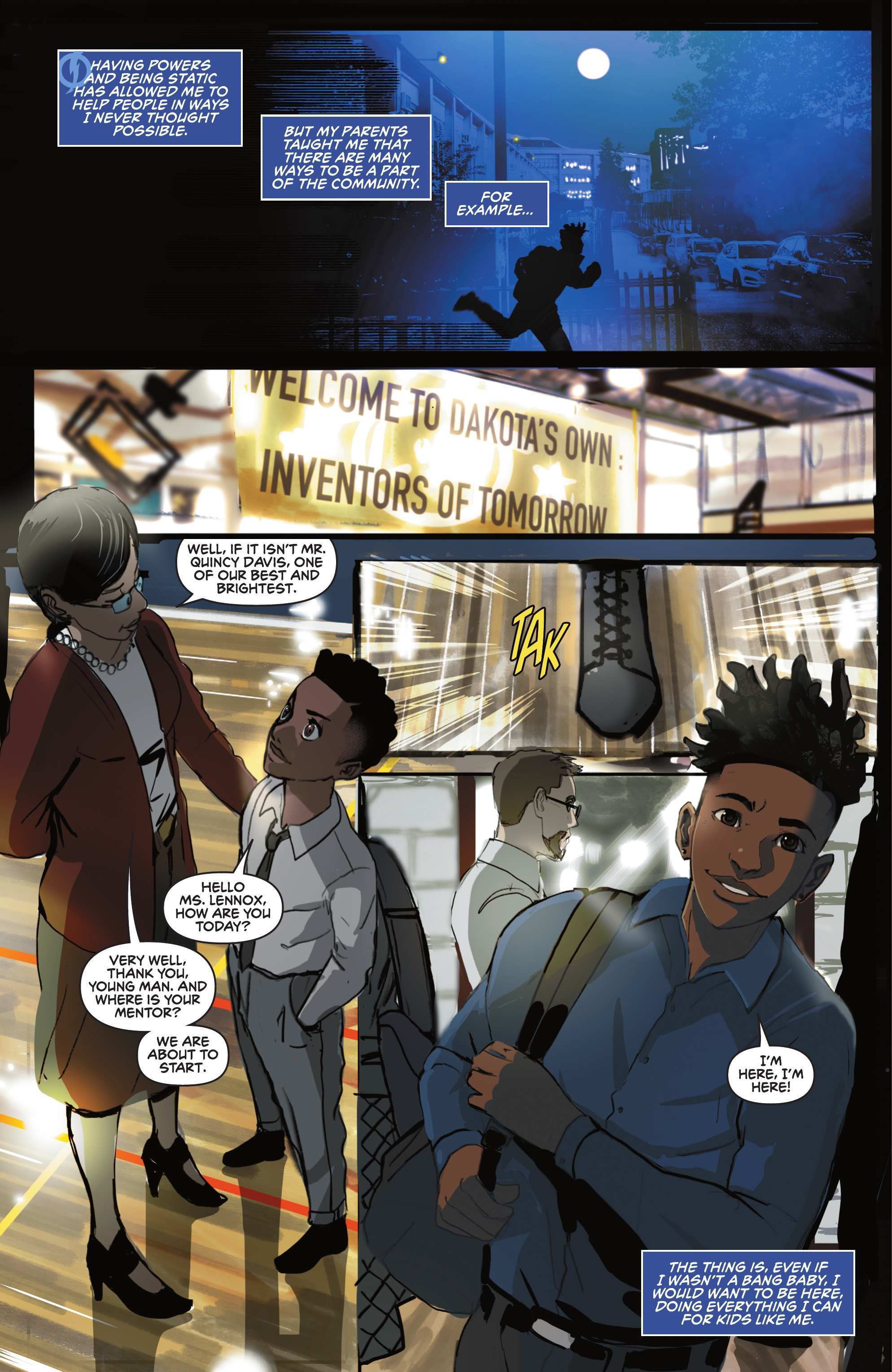 Static: Shadows of Dakota (2023-): Chapter 1 - Page 18