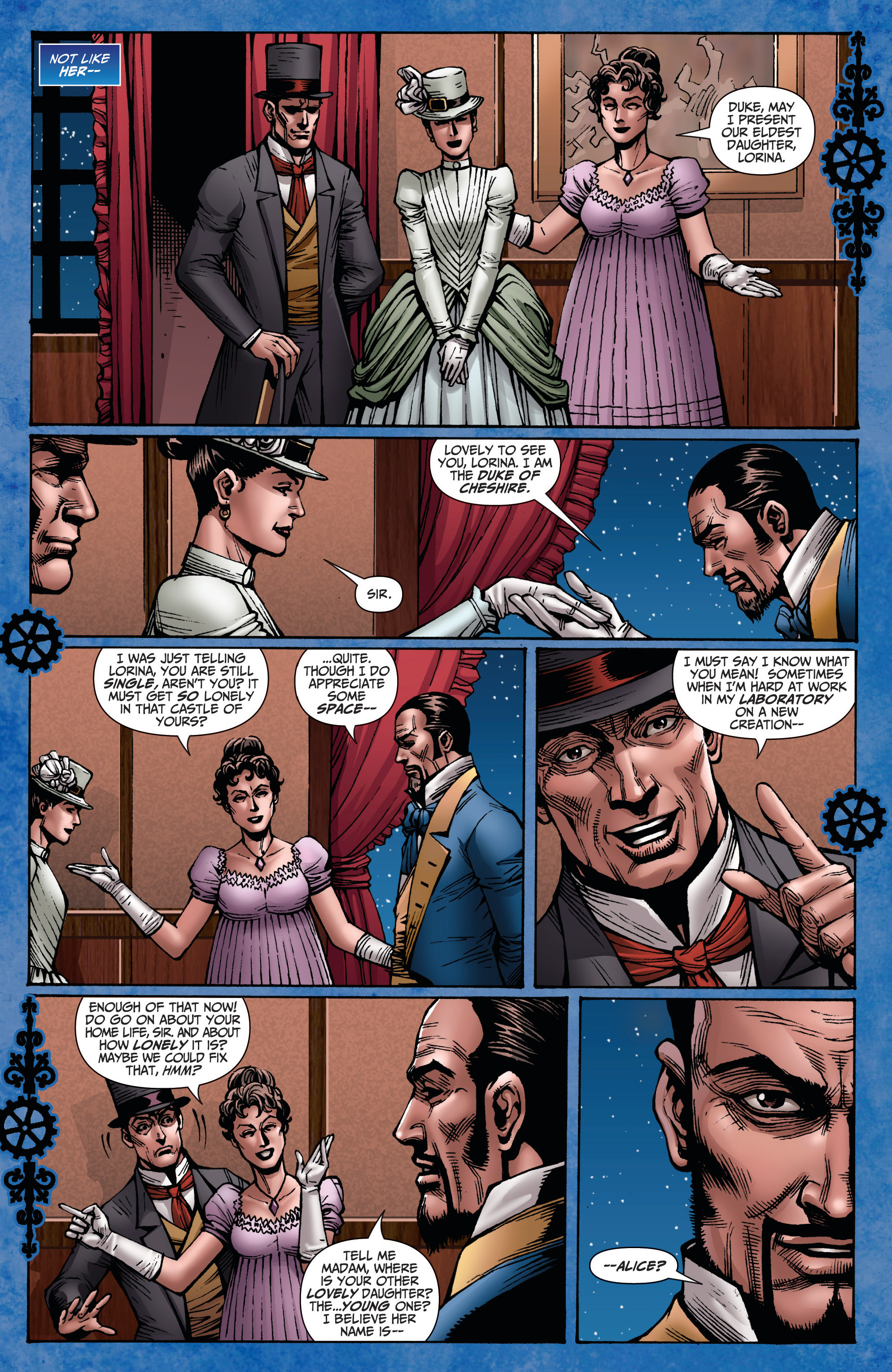 Steampunk: Alice in Wonderland (2017): Chapter 1 - Page 5