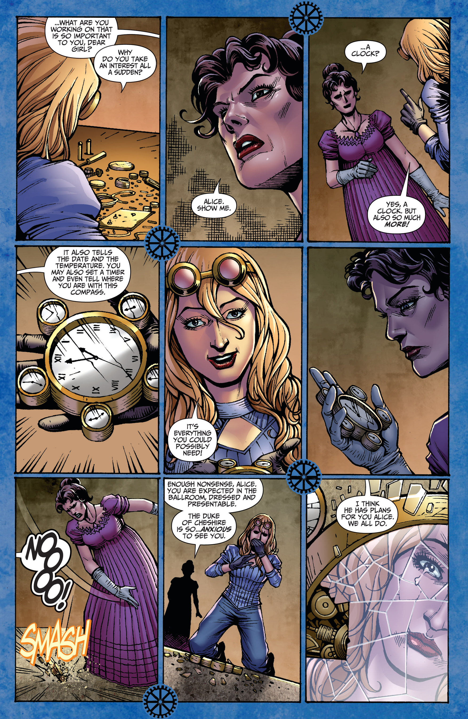 Steampunk: Alice in Wonderland (2017): Chapter 1 - Page 7