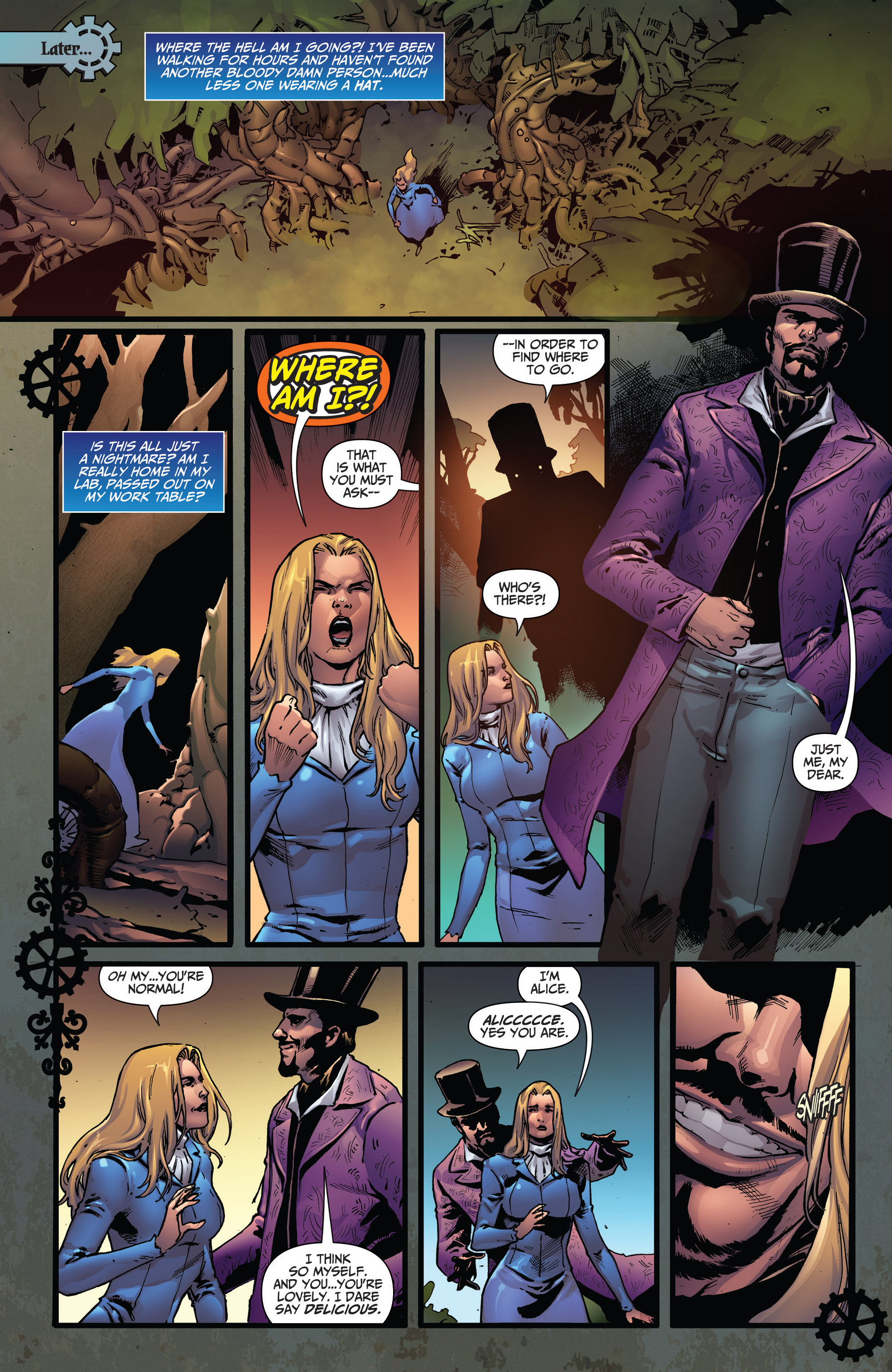 Steampunk: Alice in Wonderland (2017): Chapter 1 - Page 16