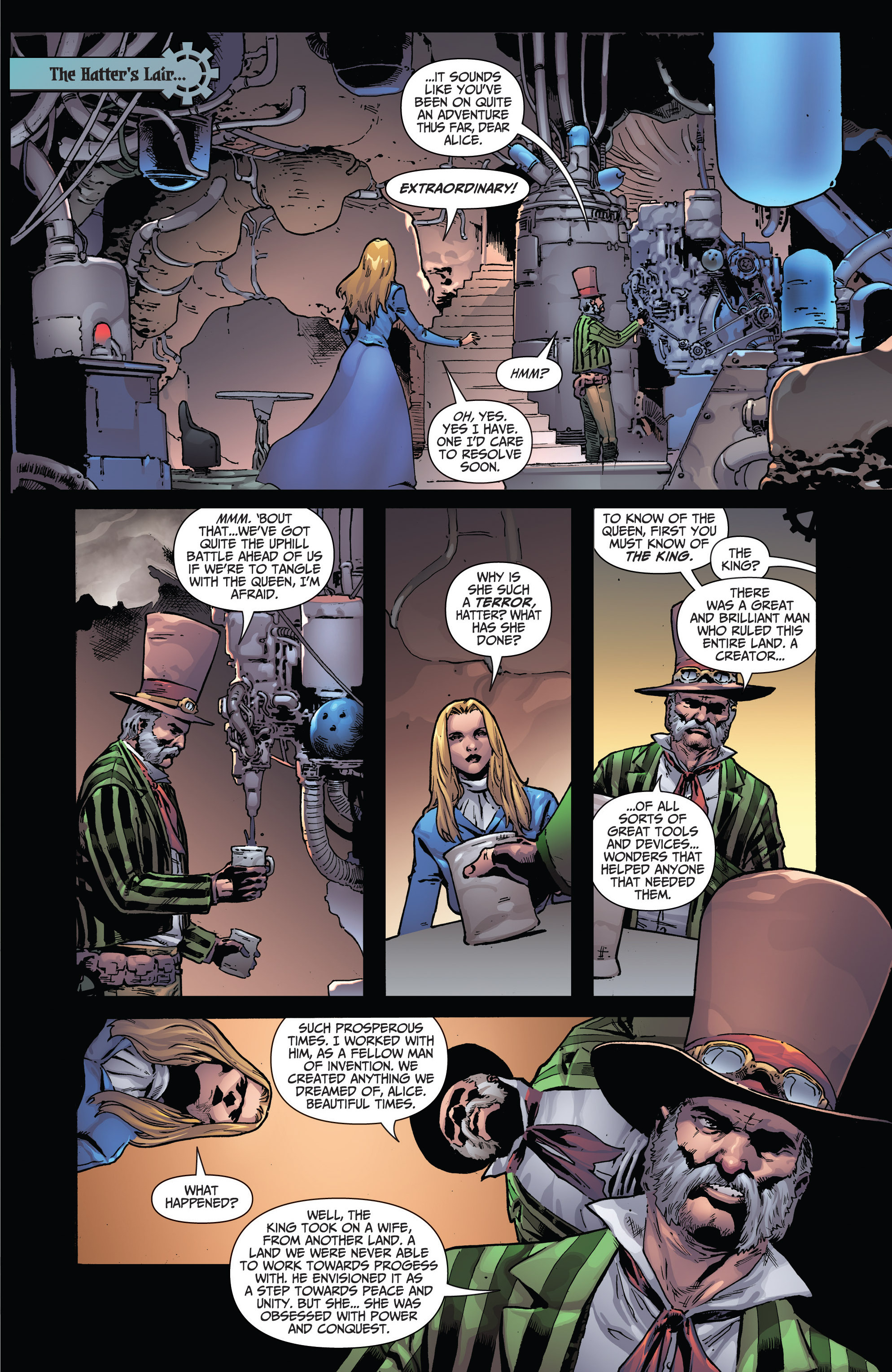 Steampunk: Alice in Wonderland (2017): Chapter 1 - Page 19